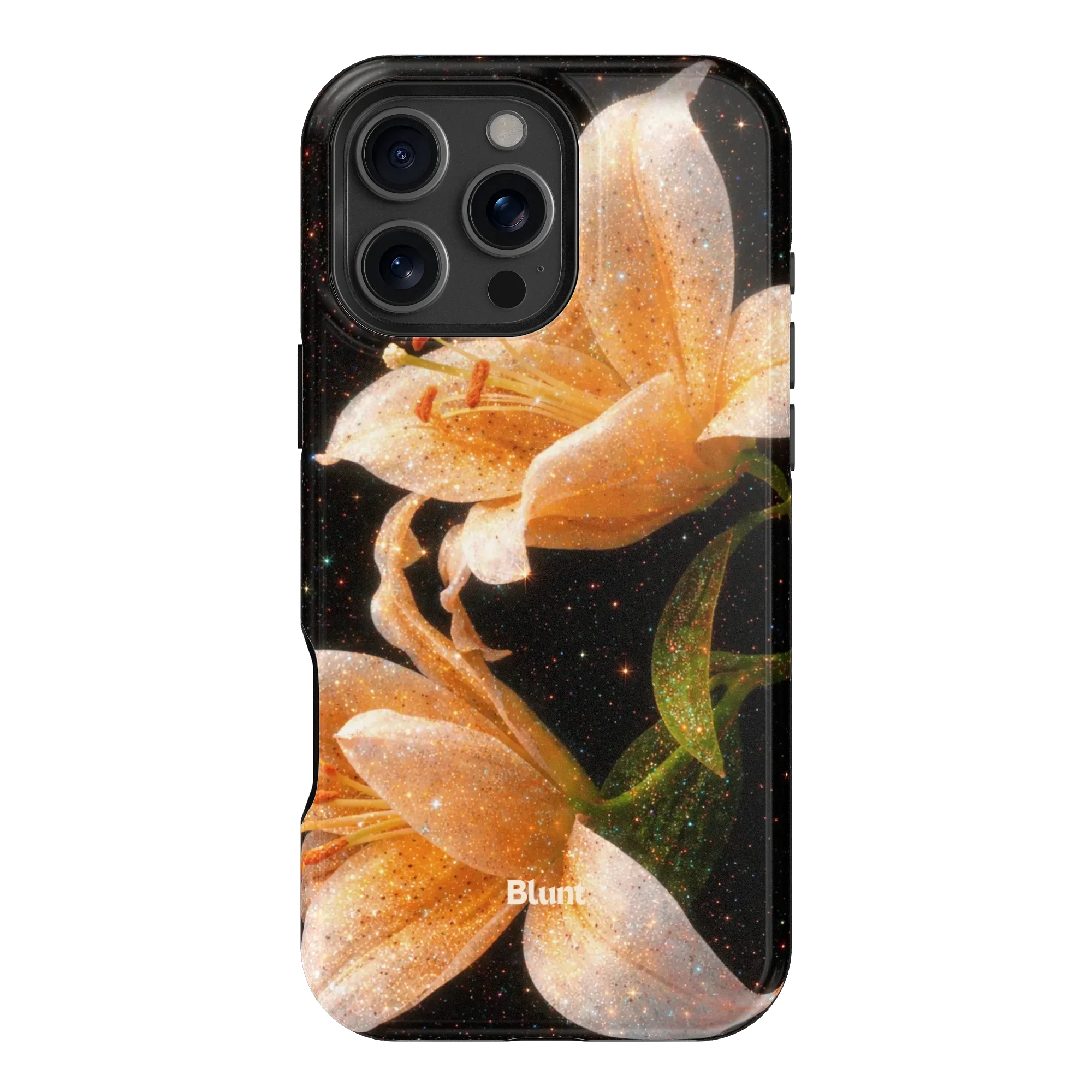 Eclipse Orchid in Orange iPhone Case - Image 7
