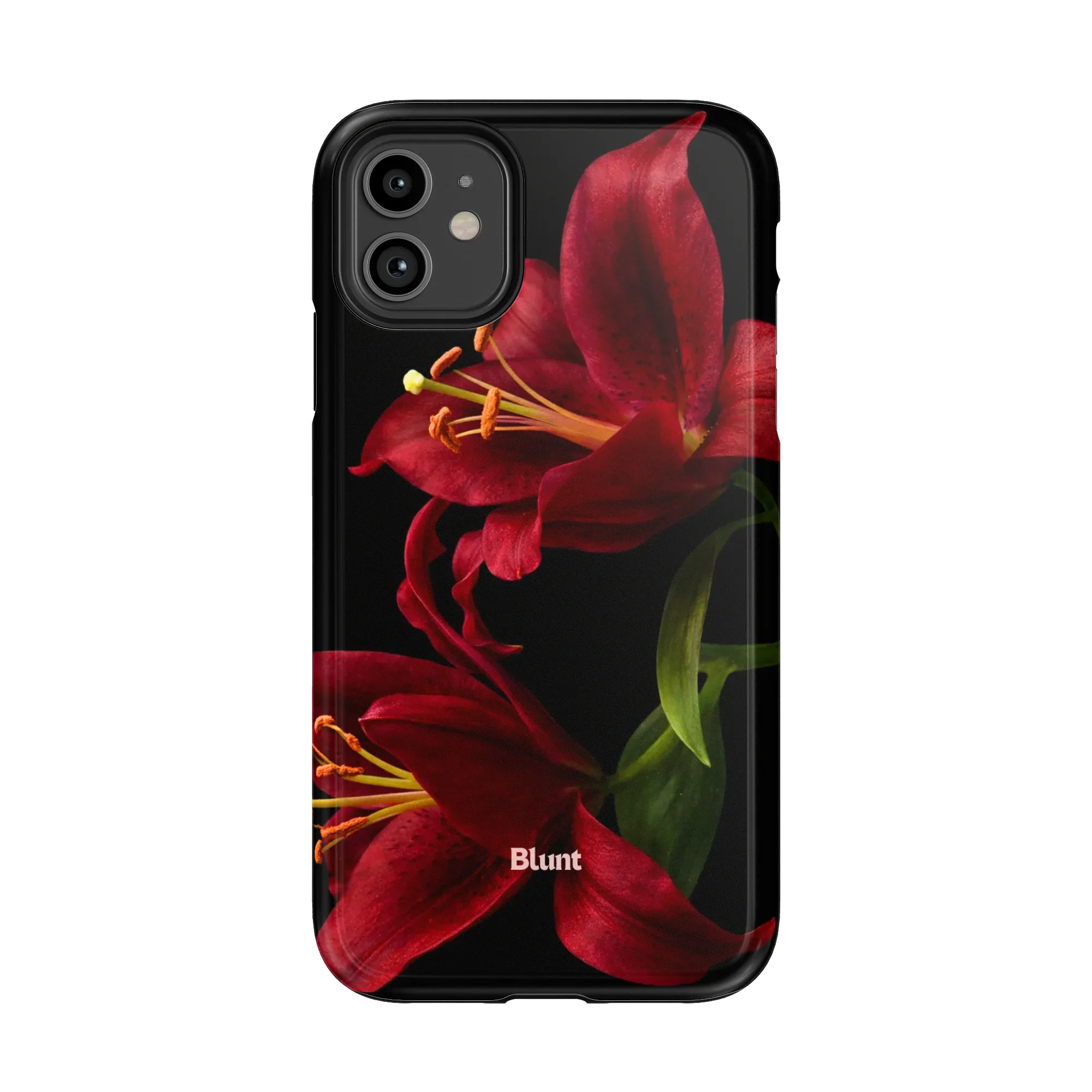 Eclipse Orchid in Red iPhone Case - Image 25