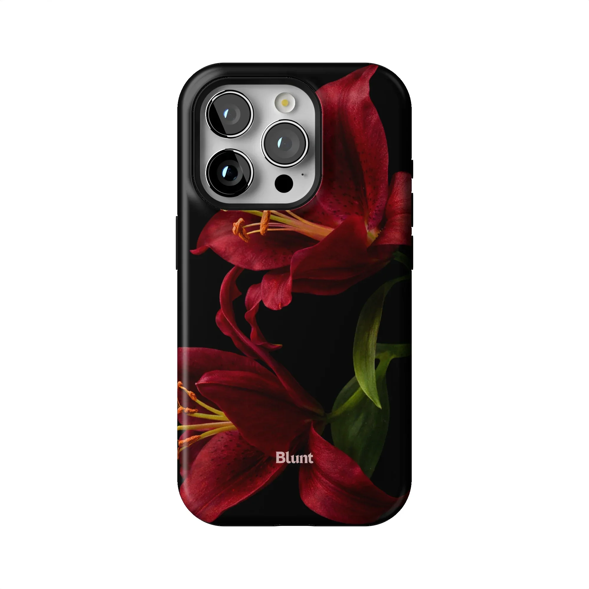Eclipse Orchid in Red iPhone Case - Image 41