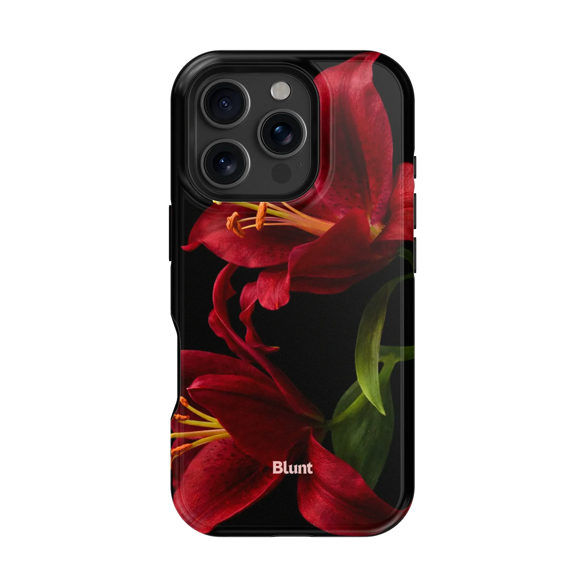 Eclipse Orchid in Red iPhone Case - Image 6