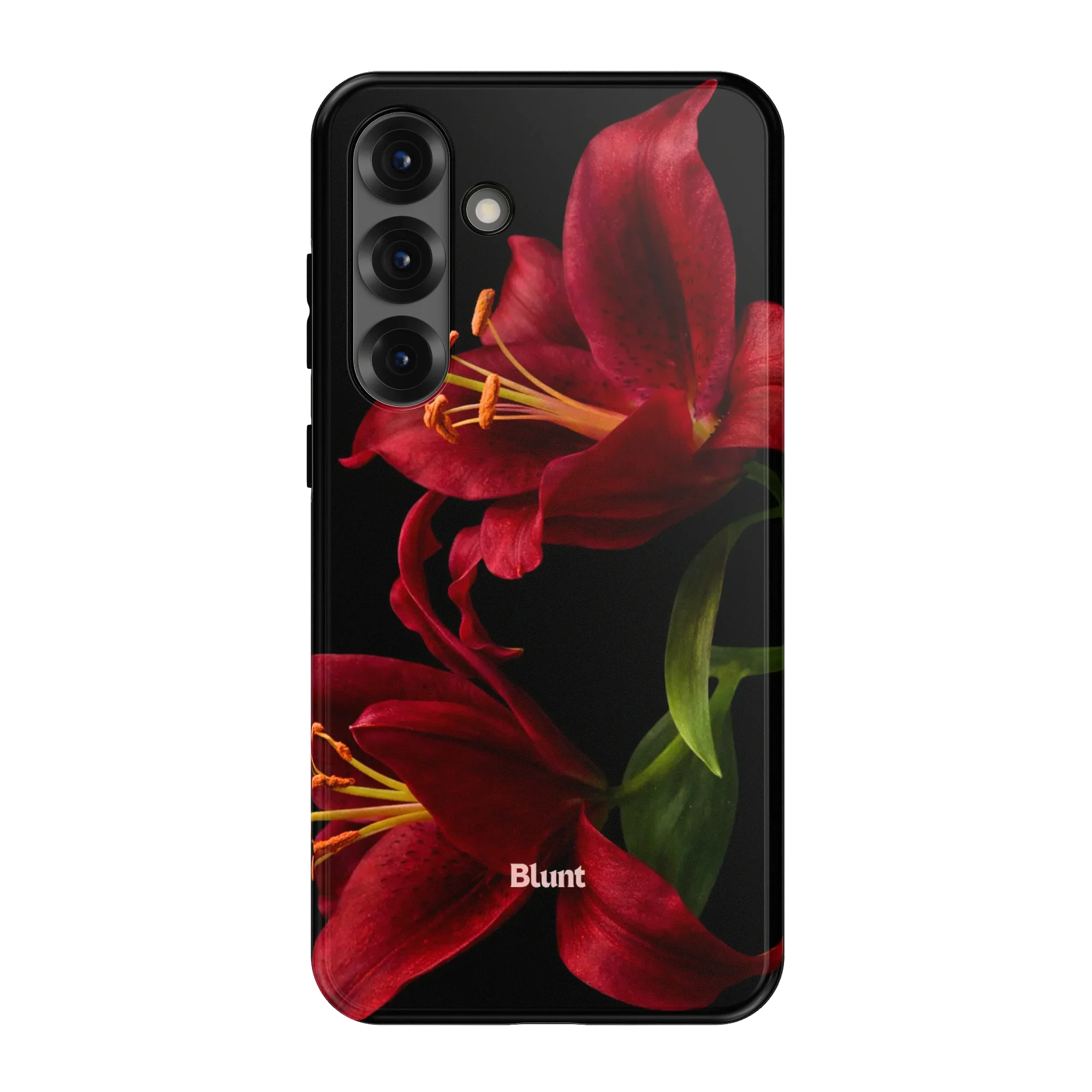 Eclipse Orchid in Red Samsung Case - Image 2