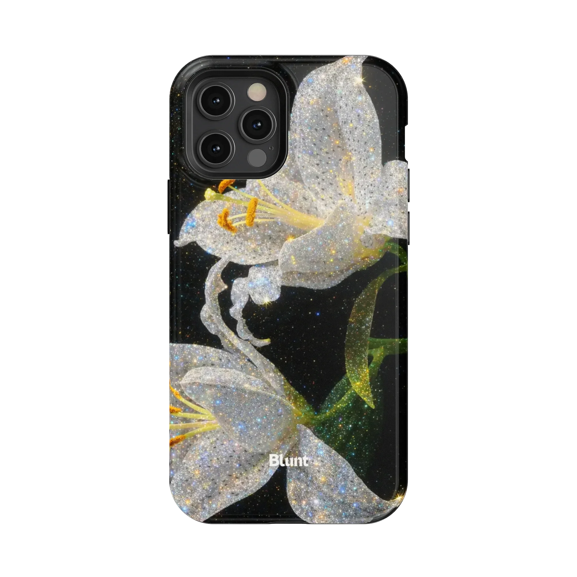 Eclipse Orchid in White iPhone Case - Image 22