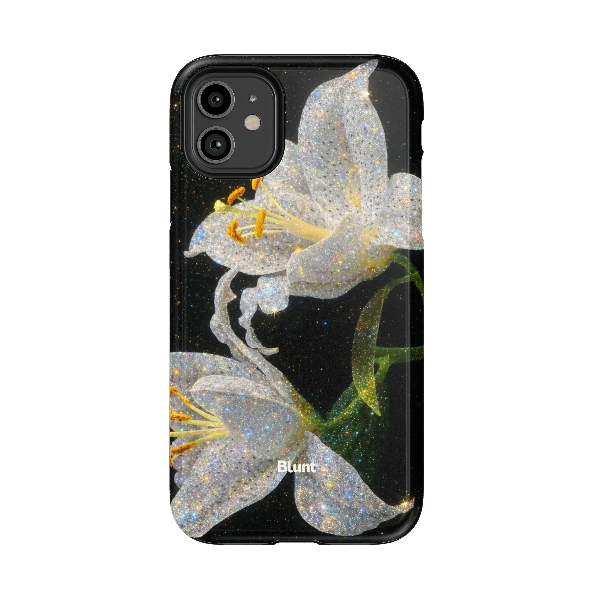 Eclipse Orchid in White iPhone Case - Image 25