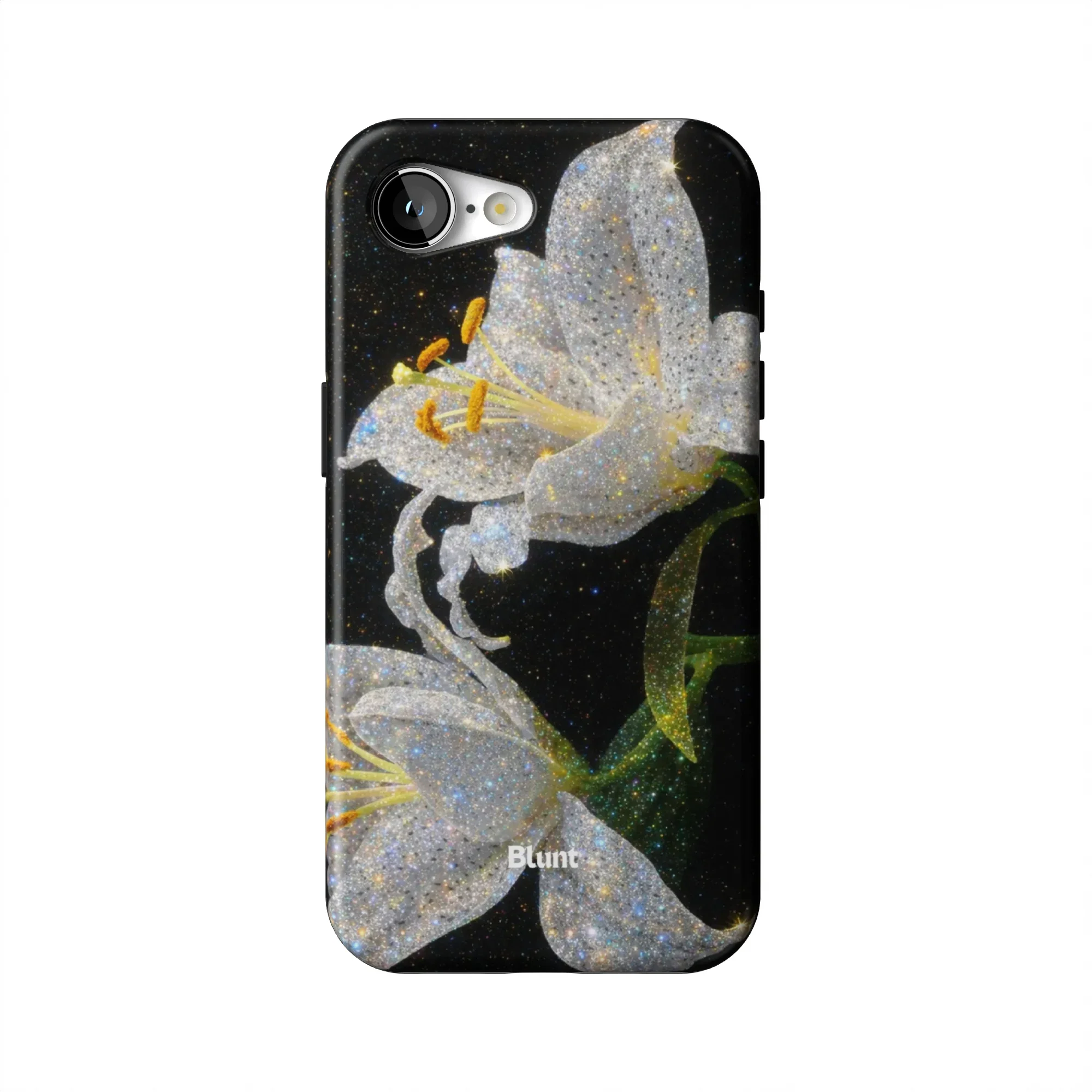 Eclipse Orchid in White iPhone Case - Image 30
