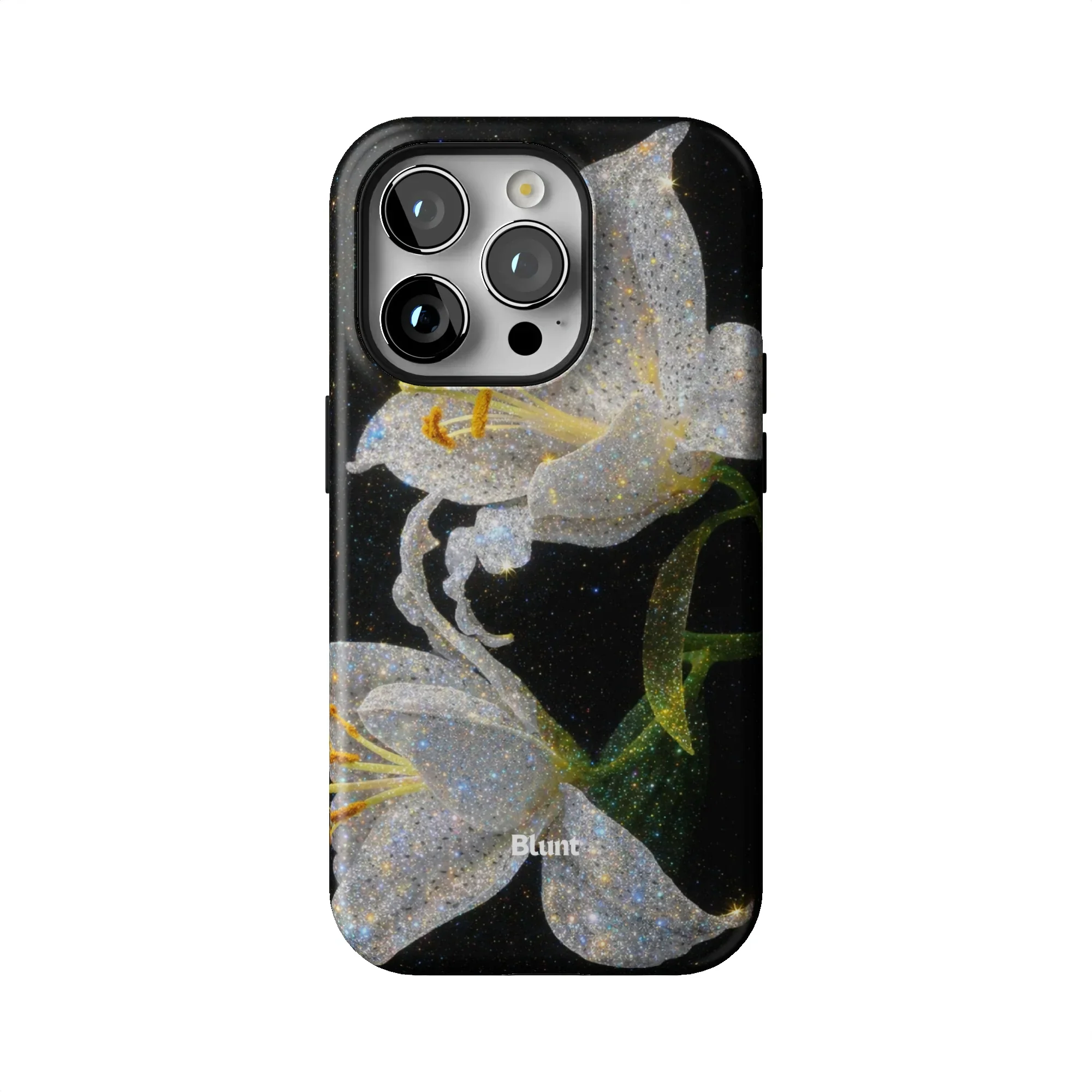 Eclipse Orchid in White iPhone Case - Image 45