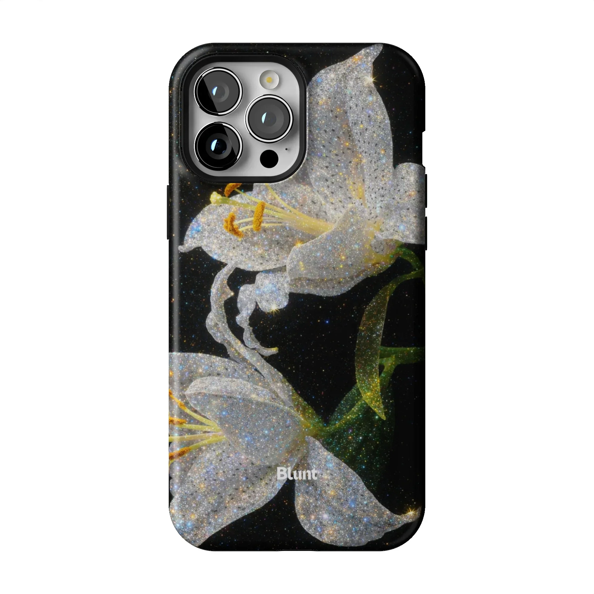 Eclipse Orchid in White iPhone Case - Image 50