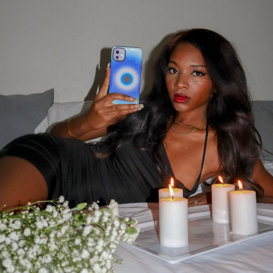 Evil Eye Aura iPhone case - Image 3