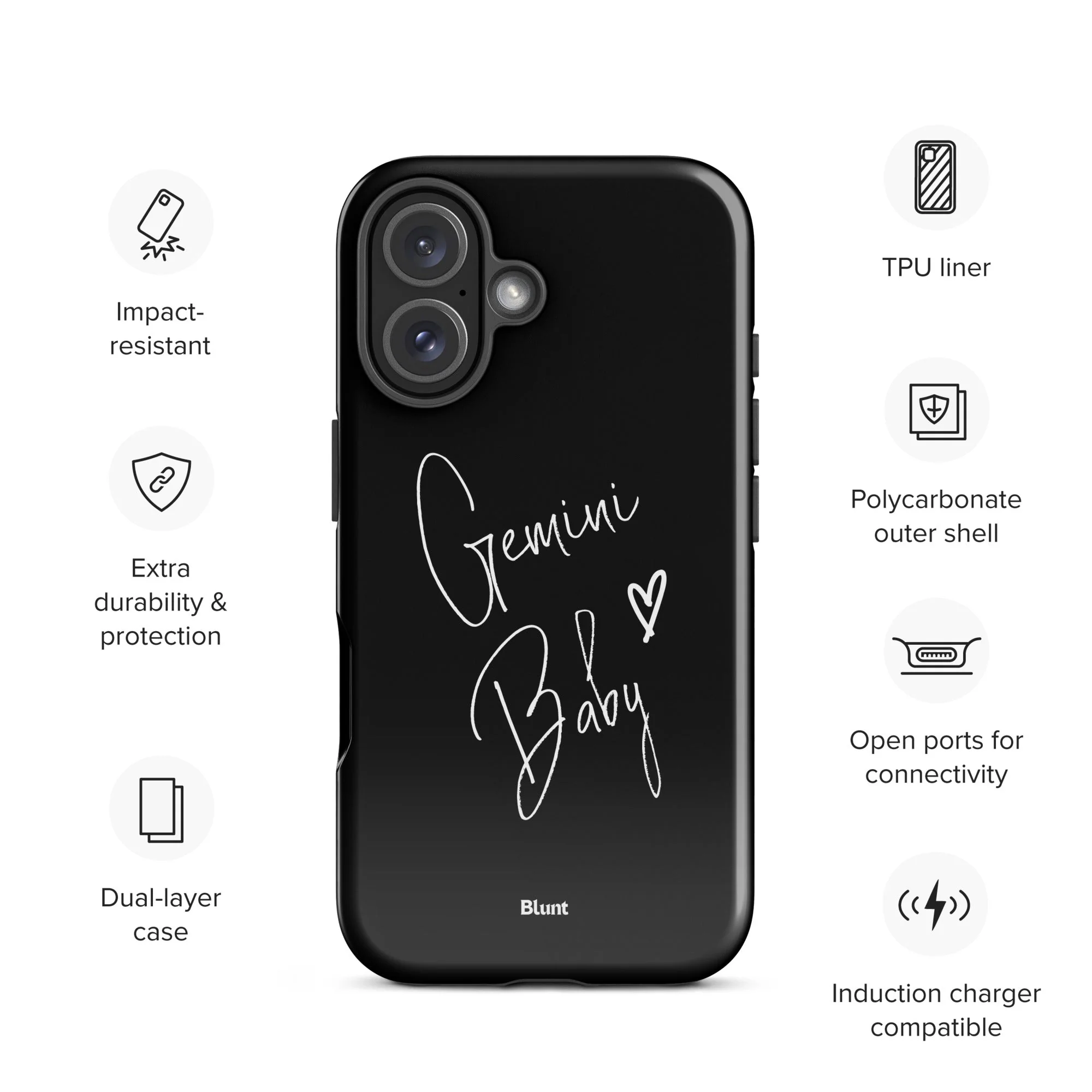 Gemini Baby iPhone Case - Image 44
