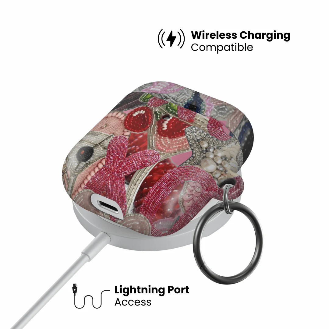 Girly Chaos AirPod Case - Image 4
