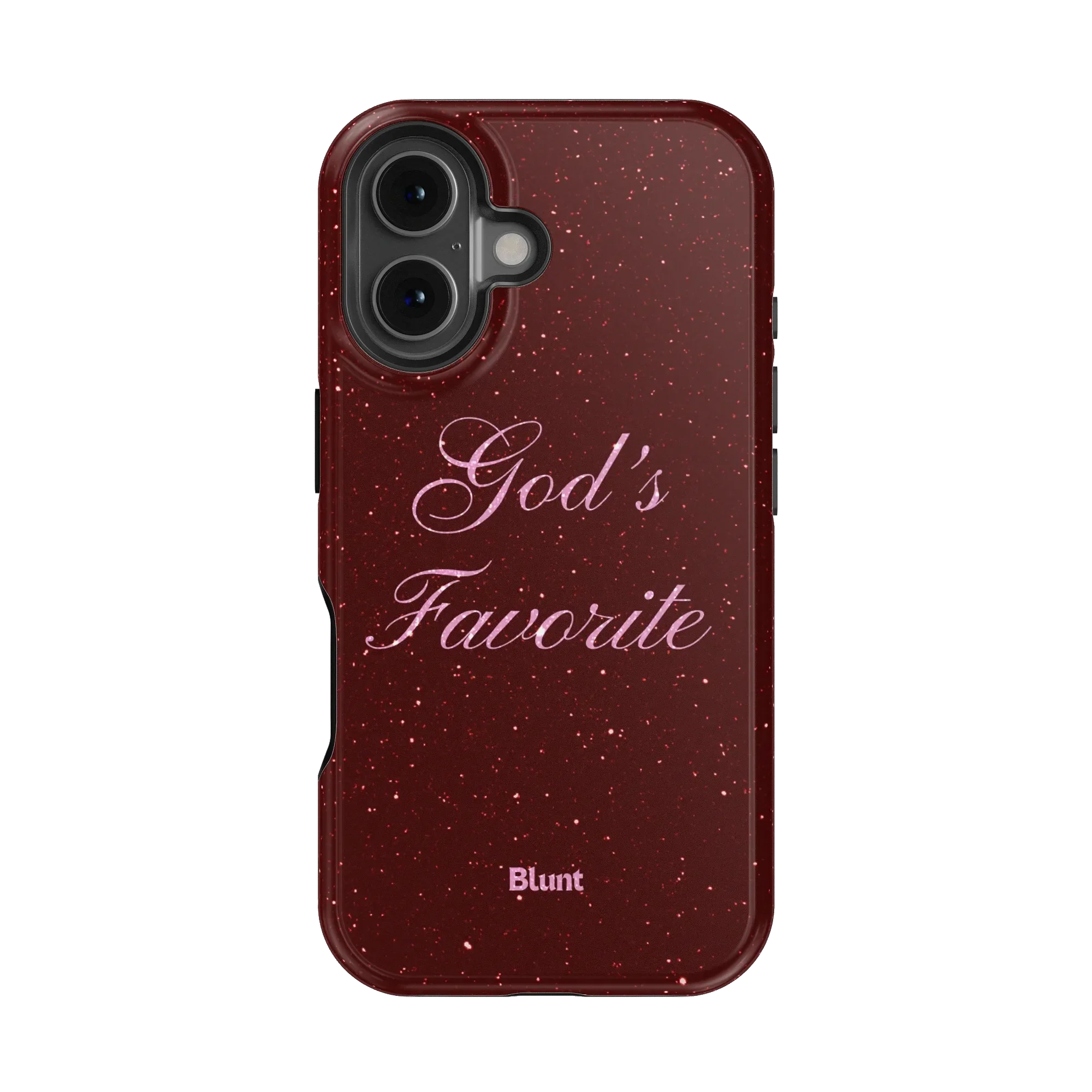 Gods Favorite Burgundy iPhone Case - Image 5