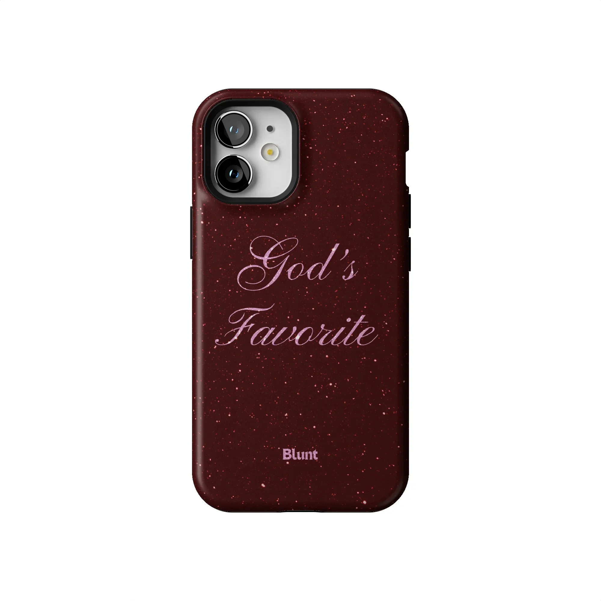 Gods Favorite Burgundy iPhone Case - Image 55