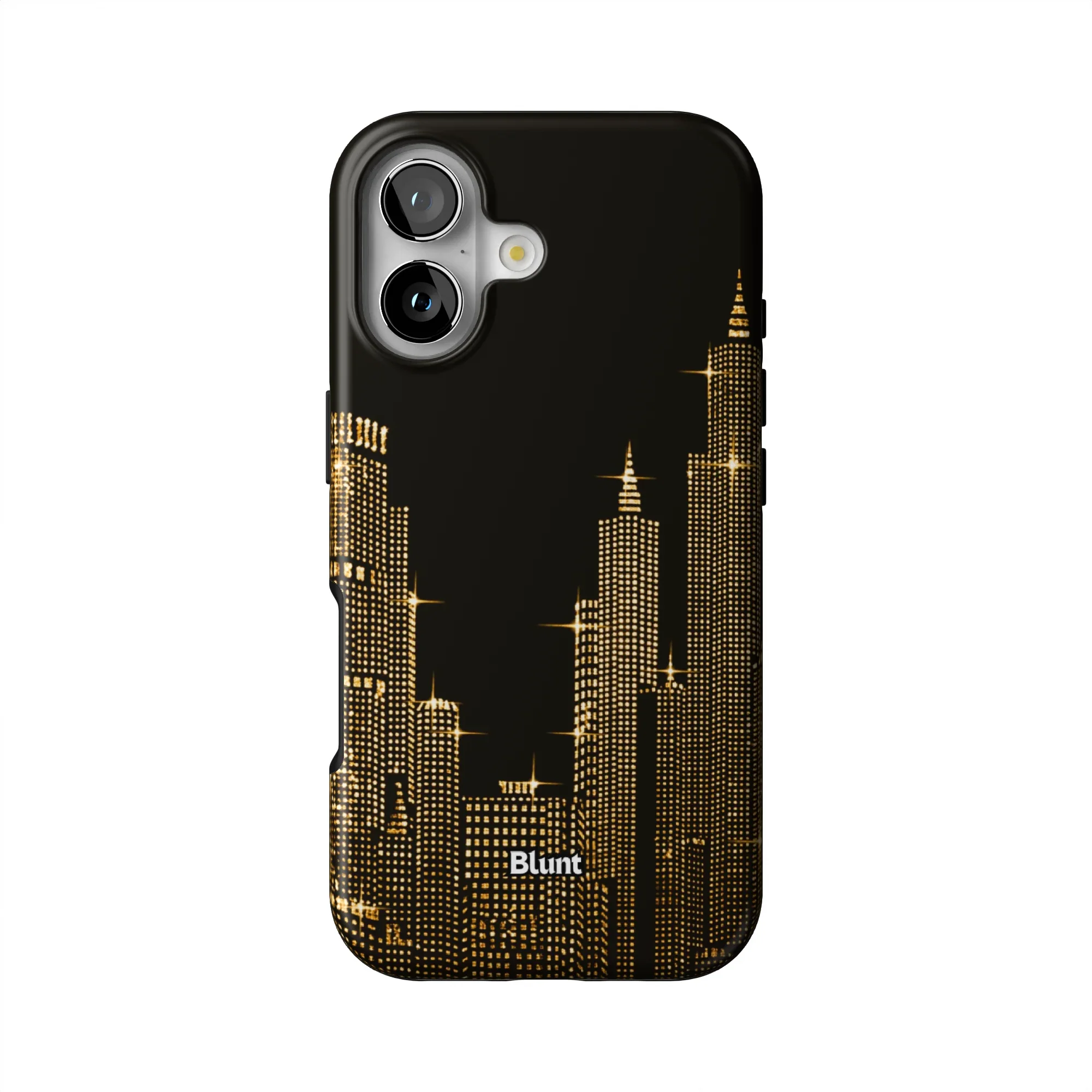 Gold NYC Skyeline iPhone Case - Image 2