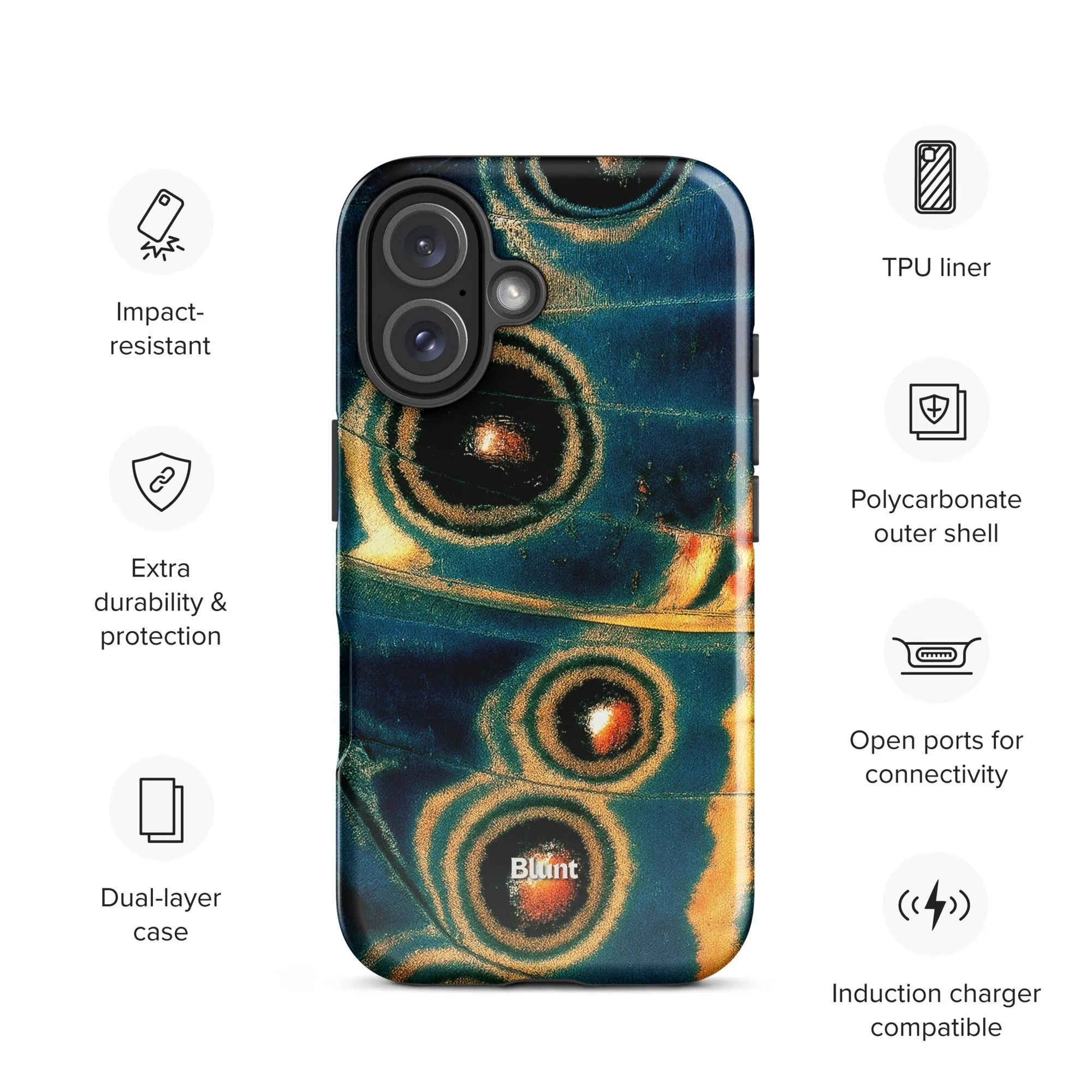 Hypnotic Wings iPhone Case - Image 26