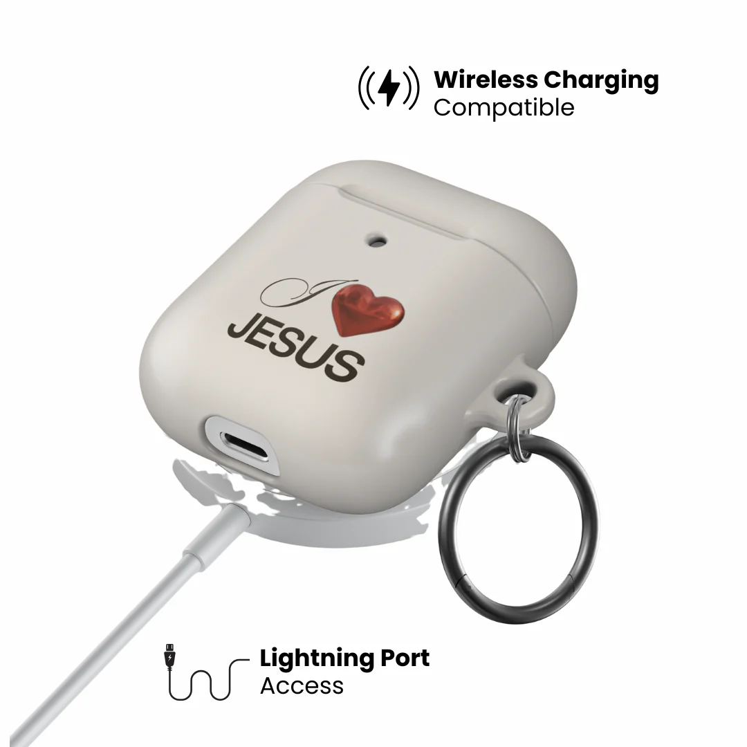 I Heart Jesus AirPod Case - Image 4