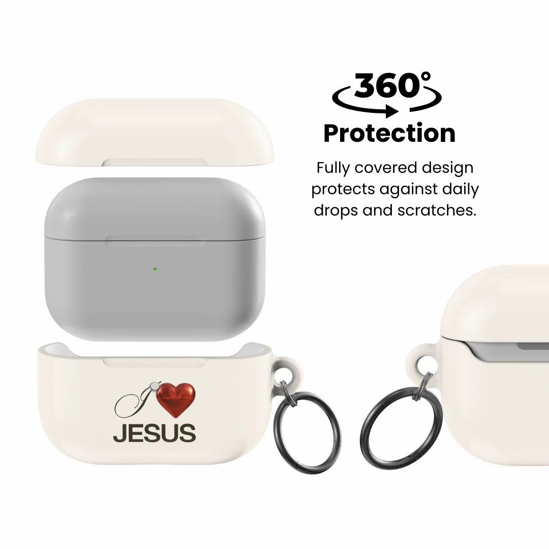 I Heart Jesus AirPod Case - Image 6