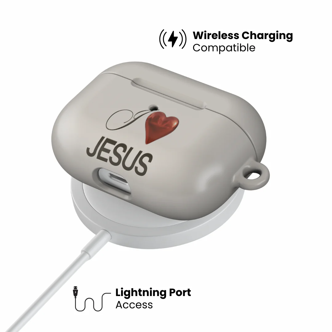 I Heart Jesus AirPod Case - Image 8