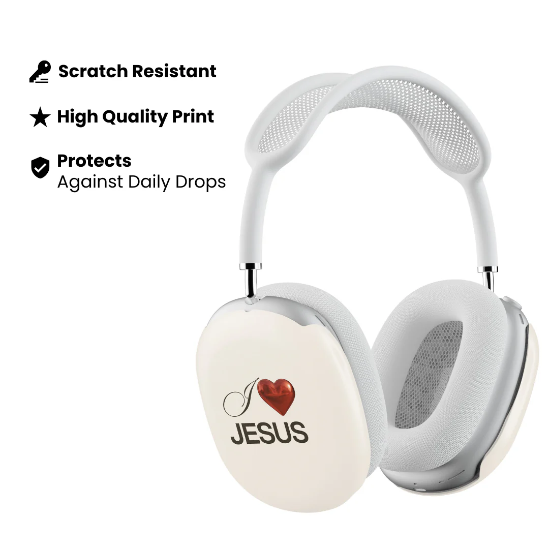 I Heart Jesus AirPod Max Case - Image 3
