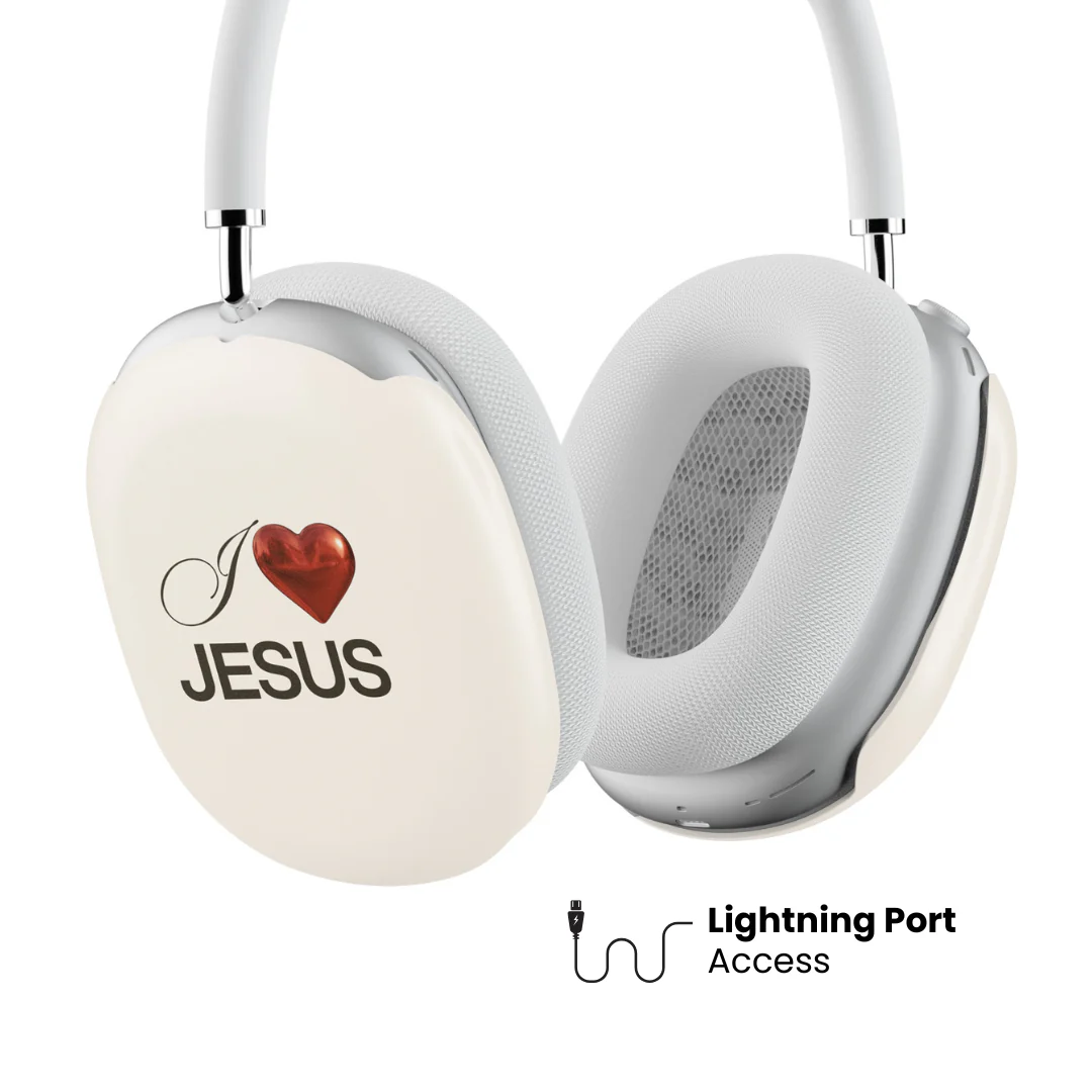 I Heart Jesus AirPod Max Case - Image 4