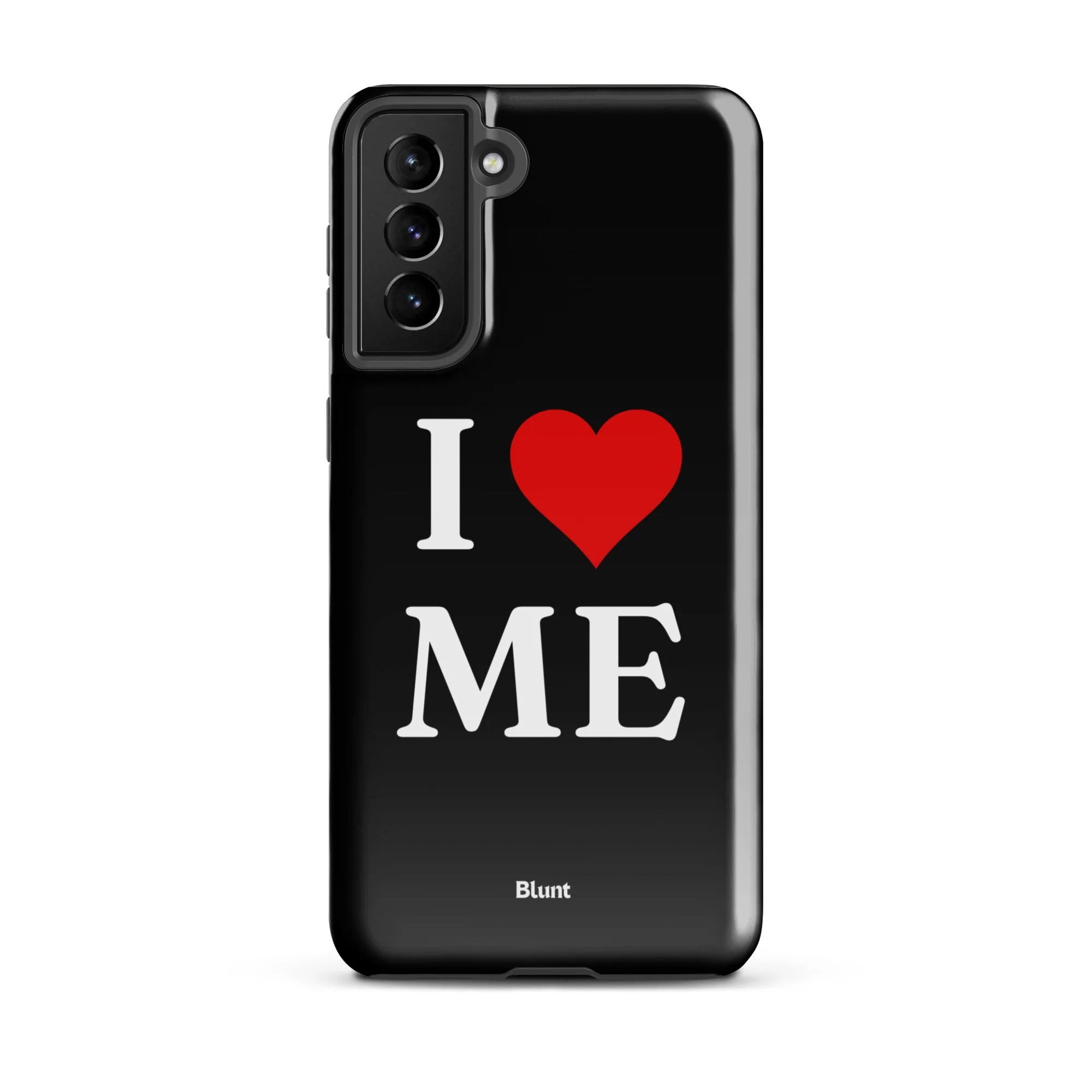 I Love Me in Black Samsung Case - Image 14