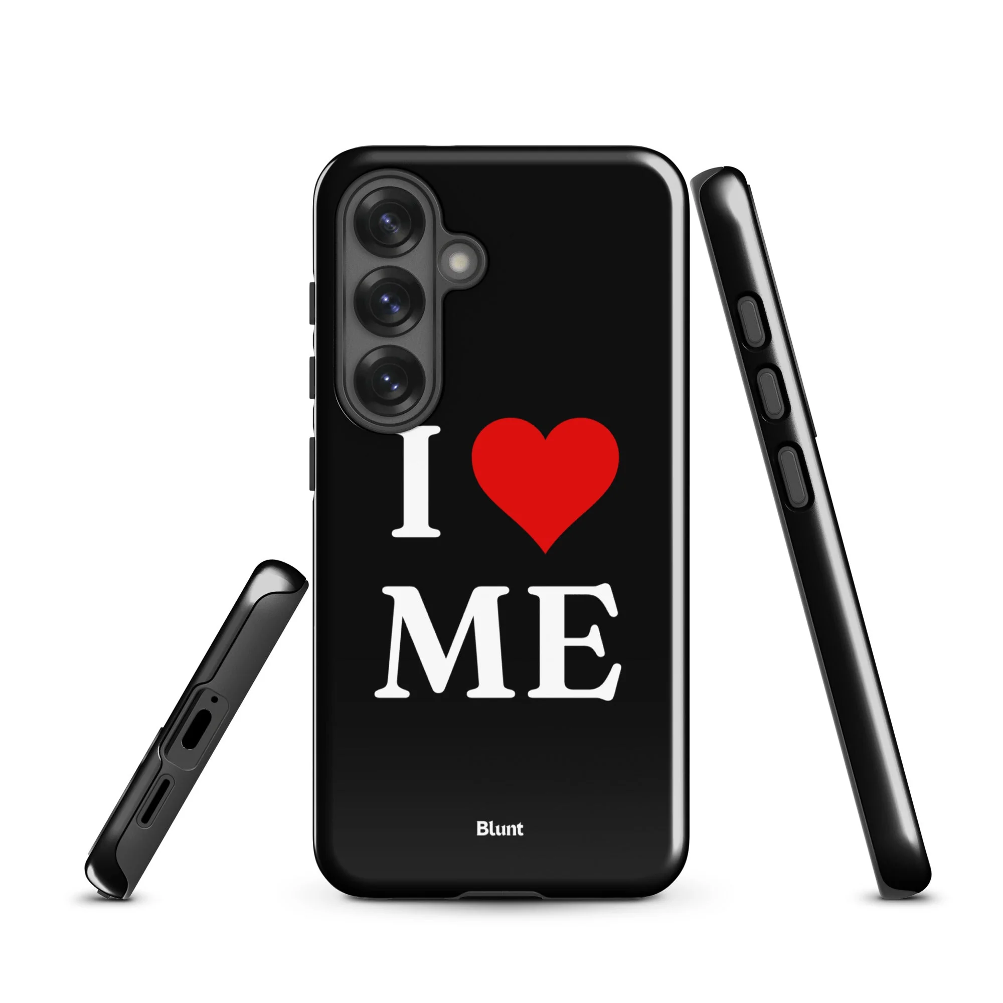 I Love Me in Black Samsung Case - Image 16