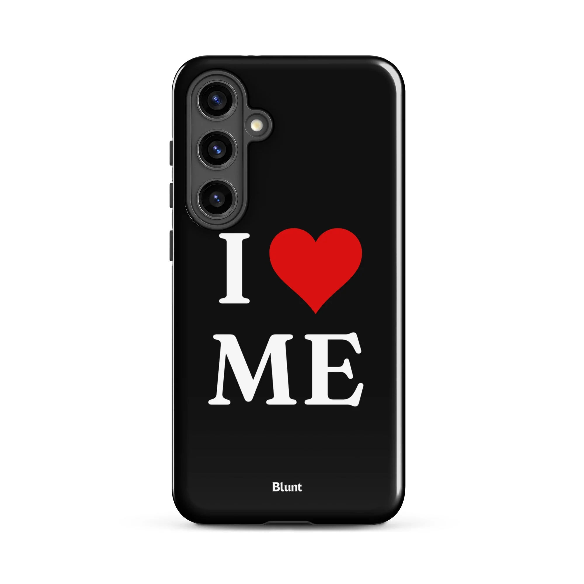 I Love Me in Black Samsung Case - Image 5