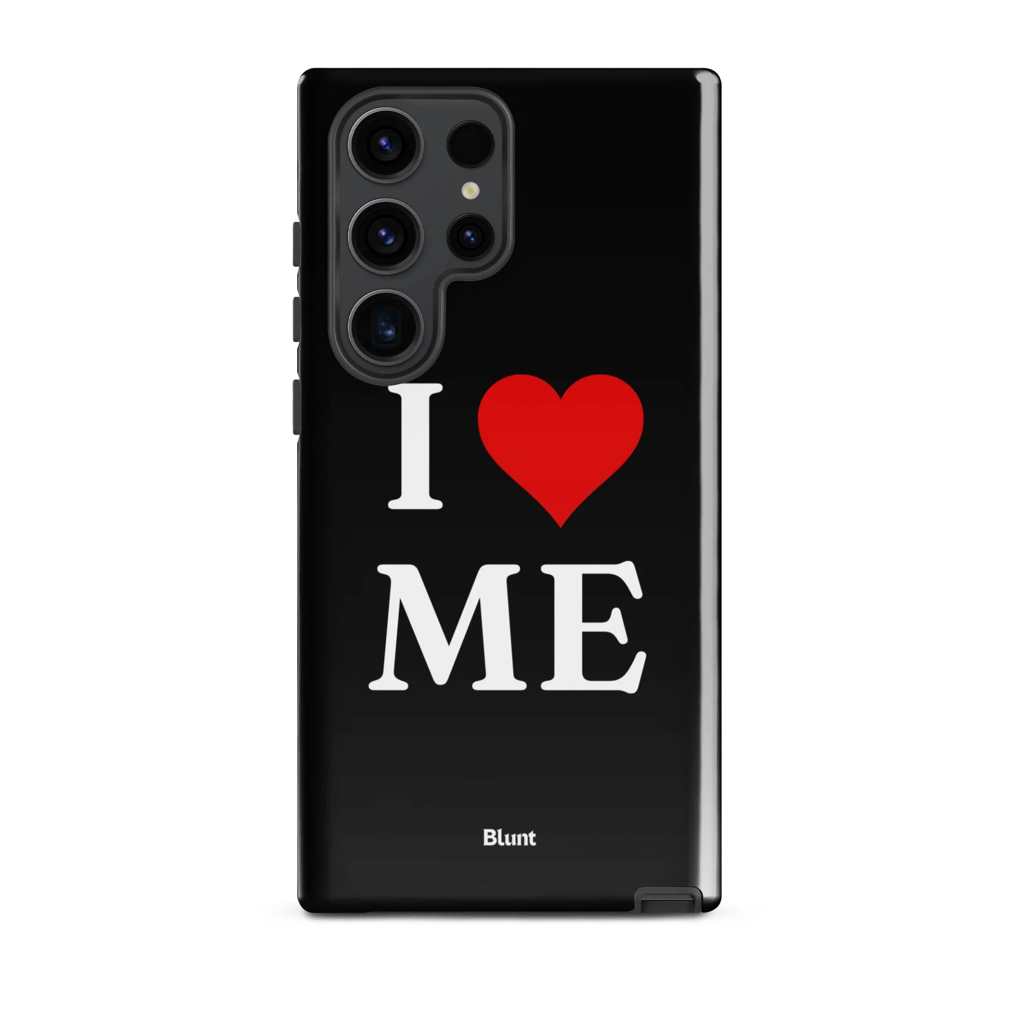 I Love Me in Black Samsung Case - Image 9