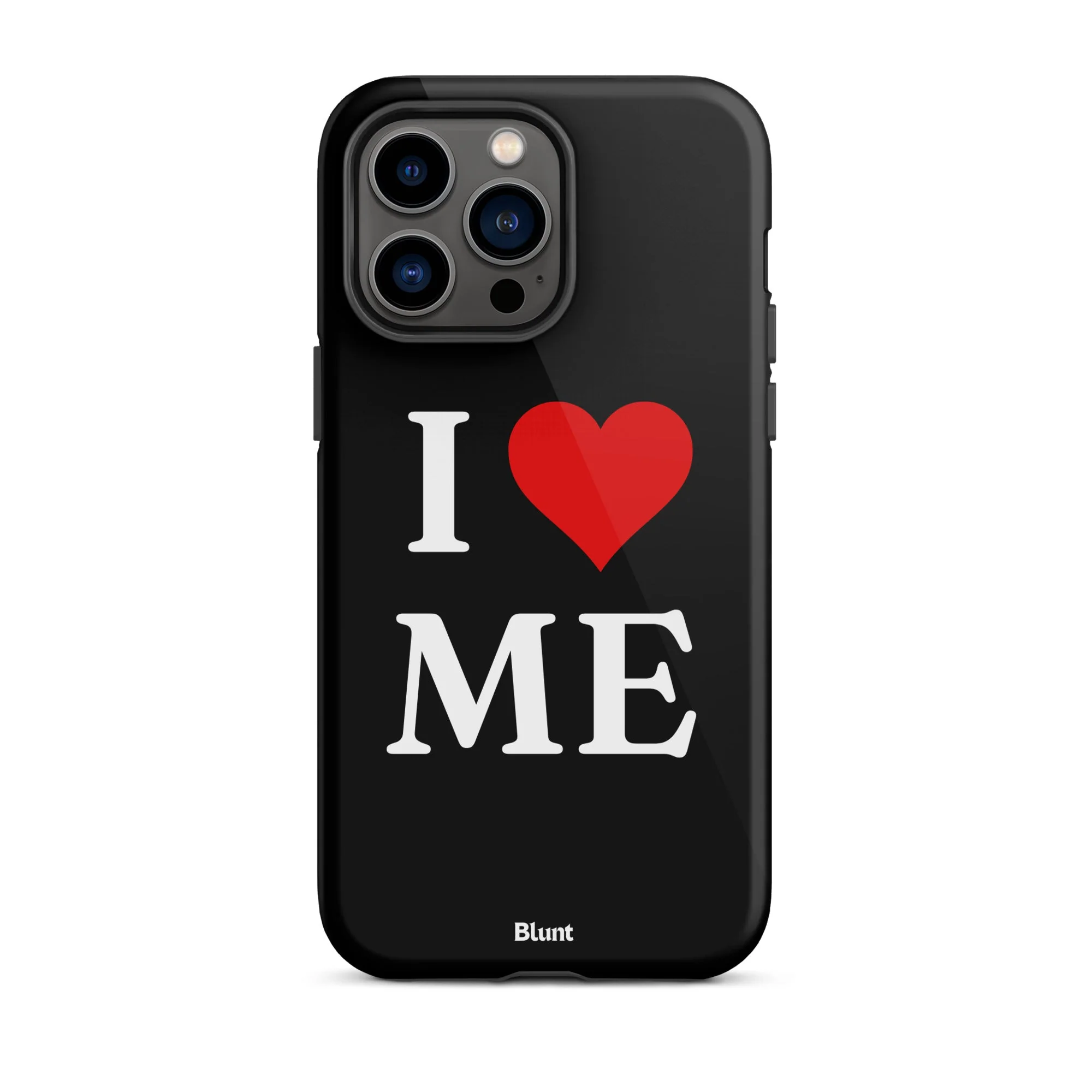 I Love Me in Black iPhone Case - Image 11