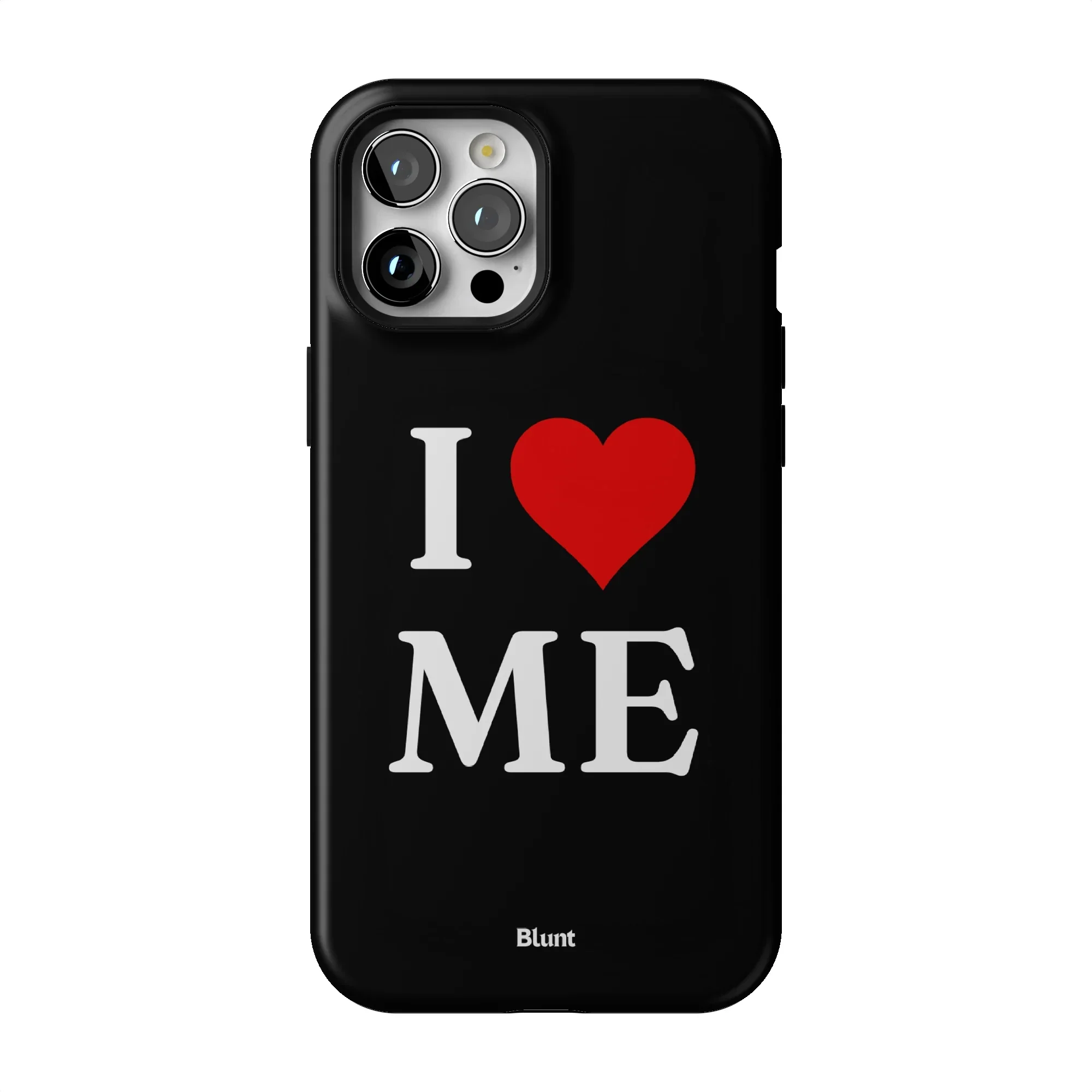 I Love Me in Black iPhone Case - Image 175