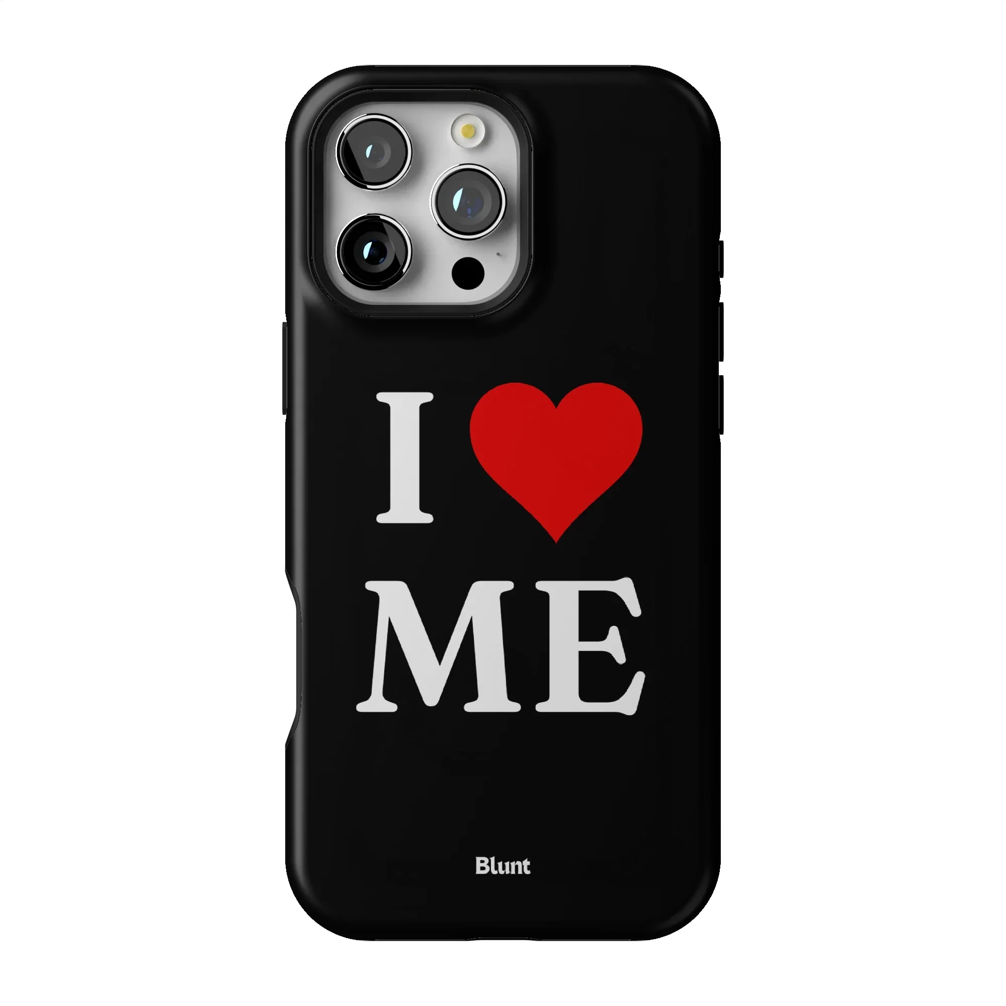 I Love Me in Black iPhone Case - Image 183
