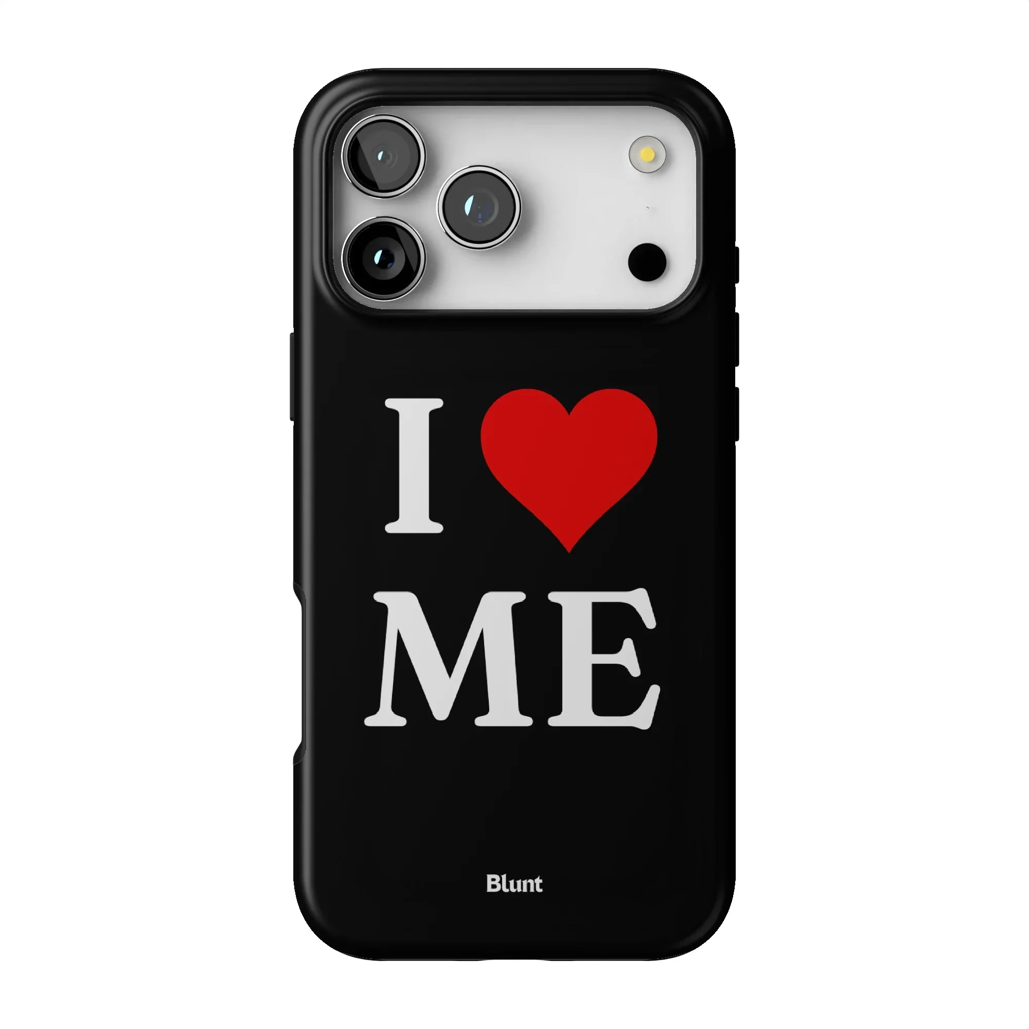 I Love Me in Black iPhone Case - Image 203