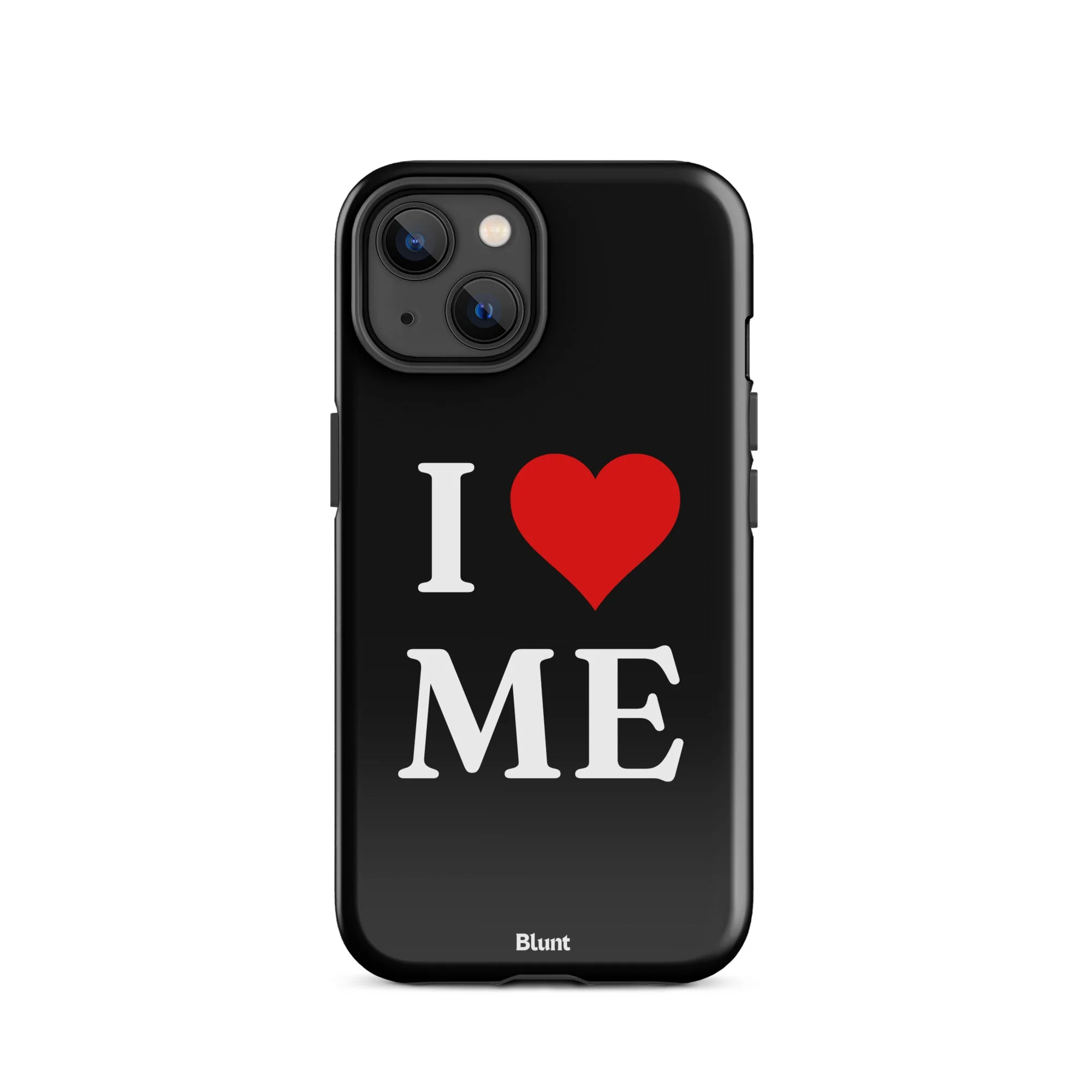 I Love Me in Black iPhone Case - Image 32