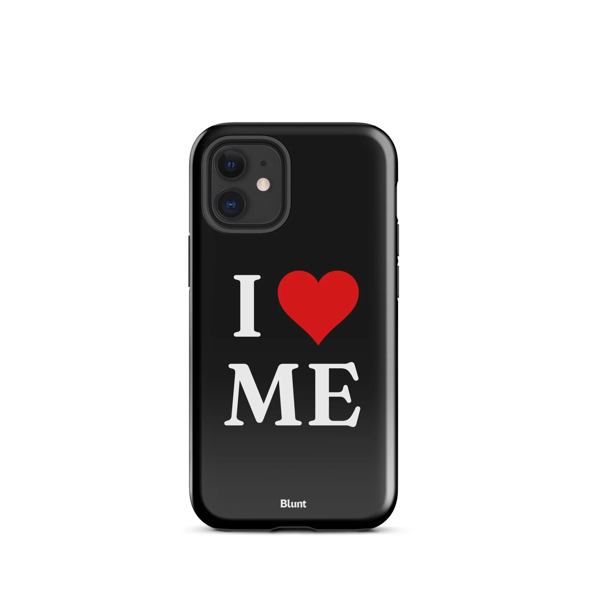 I Love Me in Black iPhone Case - Image 43