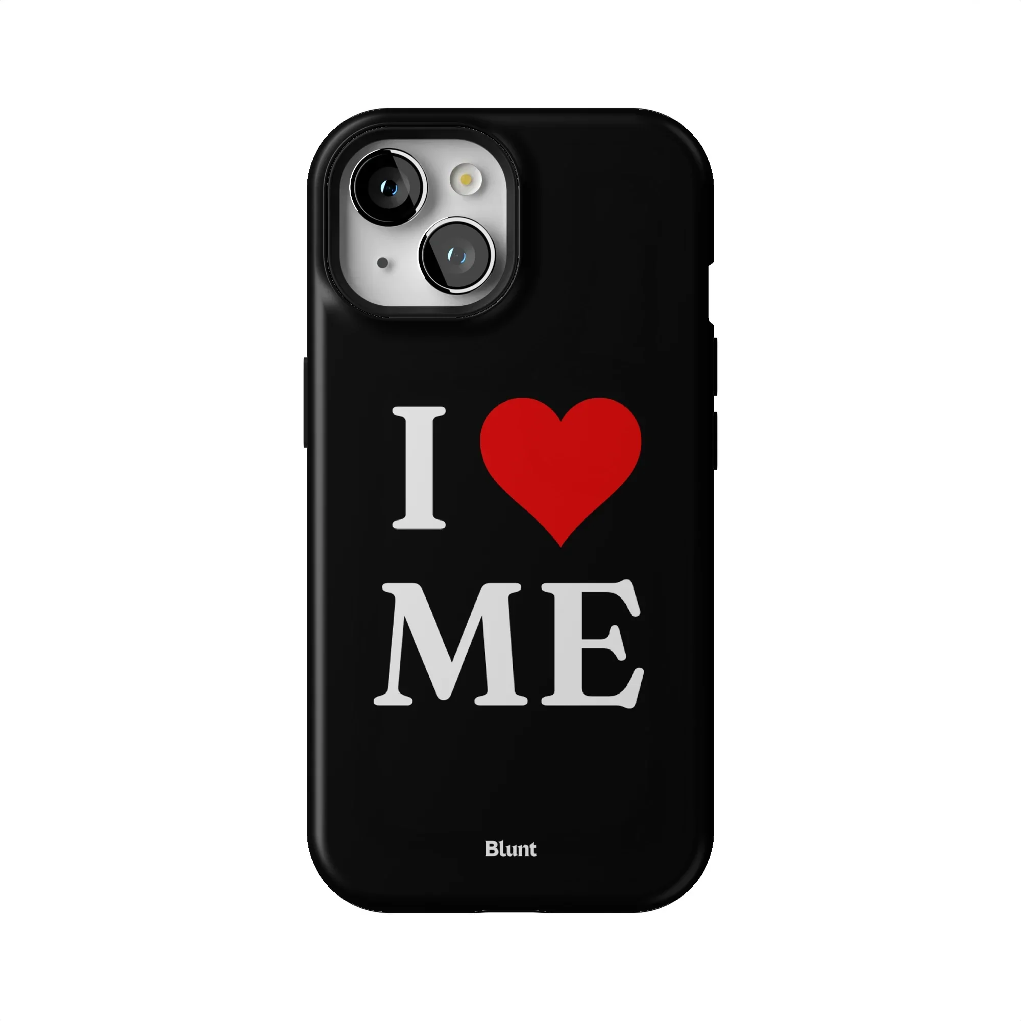 I Love Me in Black iPhone Case - Image 65