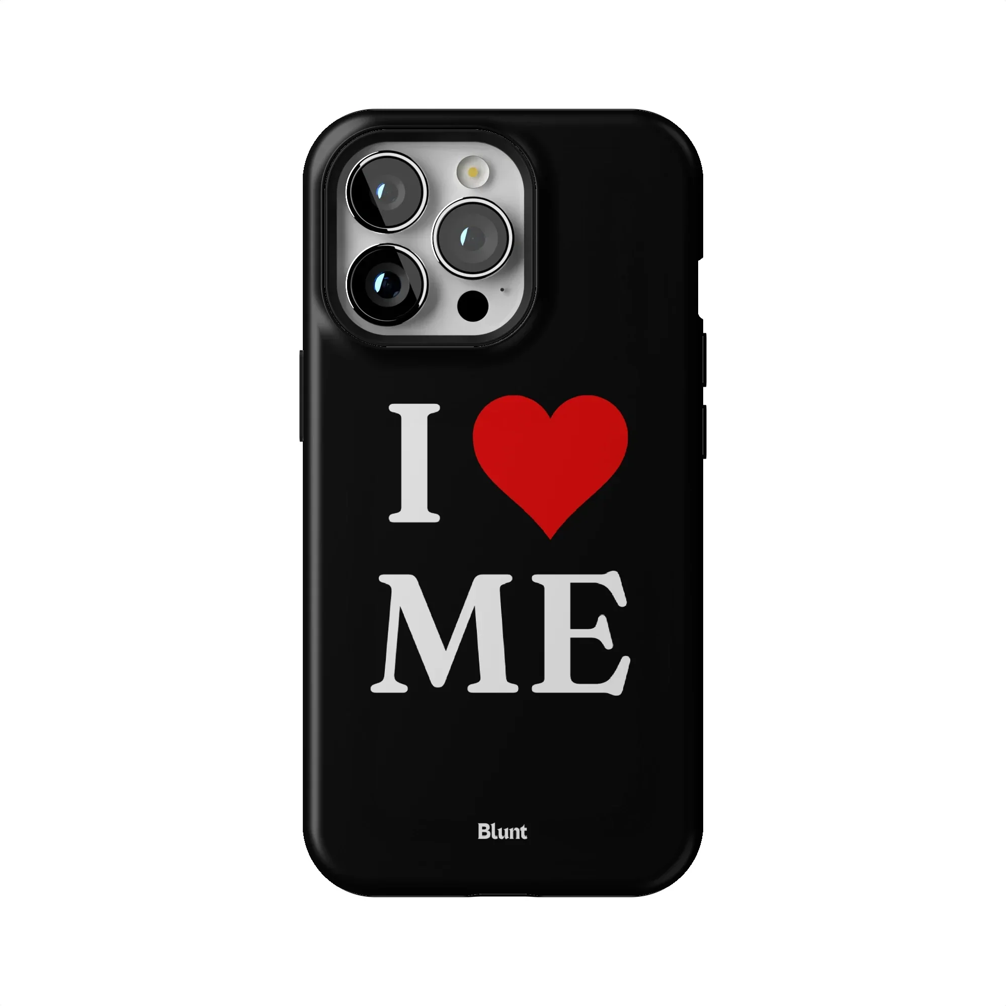 I Love Me in Black iPhone Case - Image 74