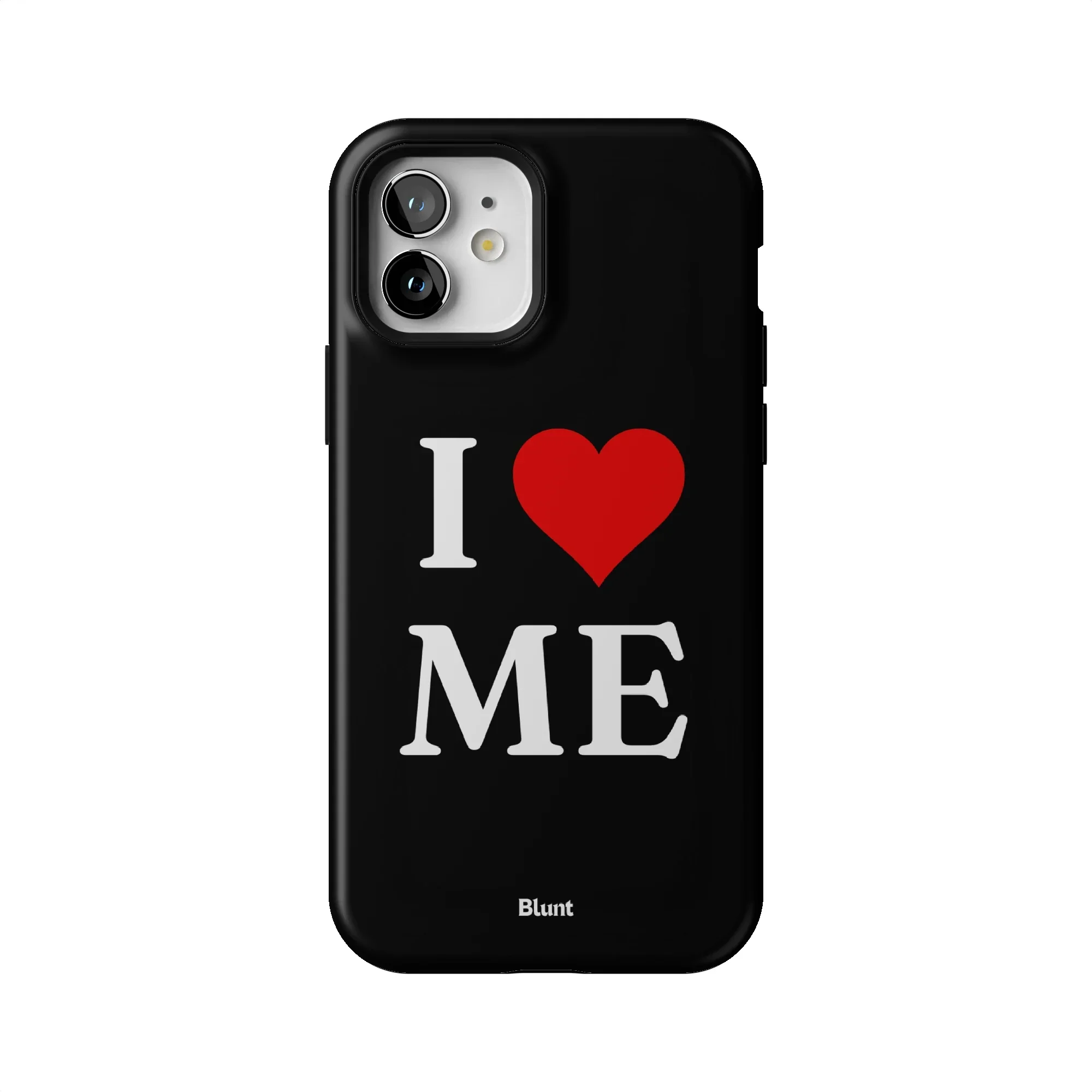 I Love Me in Black iPhone Case - Image 77