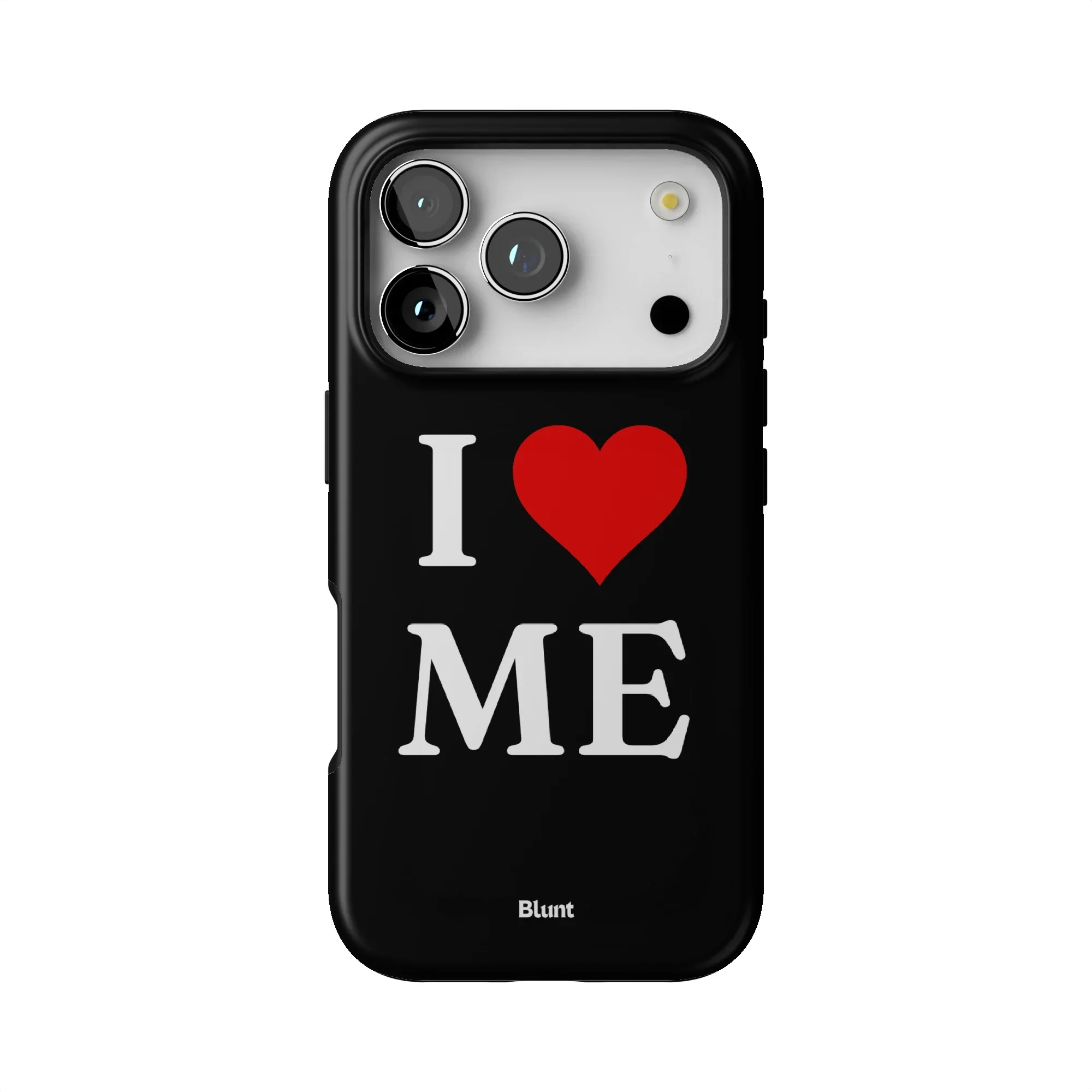 I Love Me in Black iPhone Case - Image 82