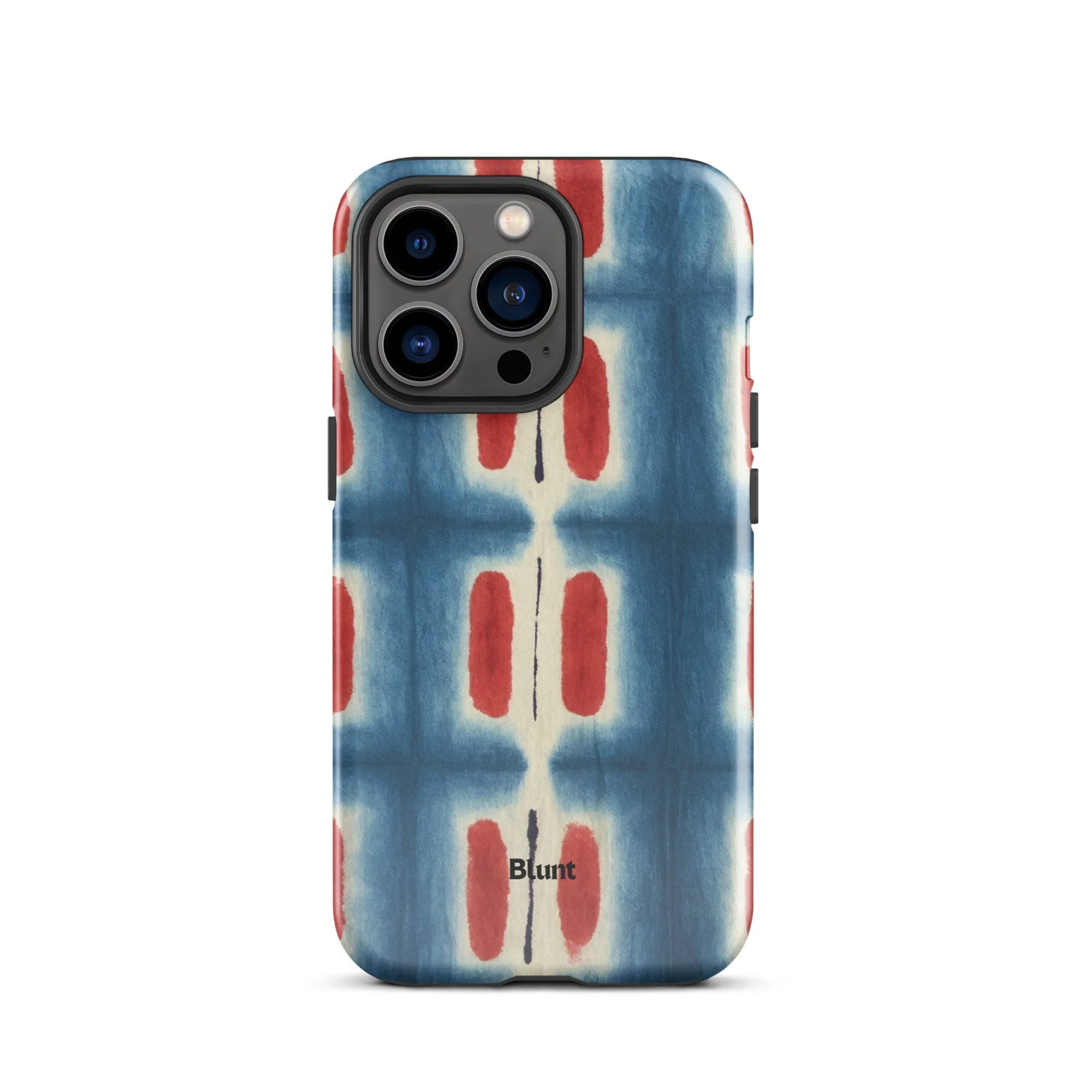 Indigo Blocks iPhone Case - Image 14