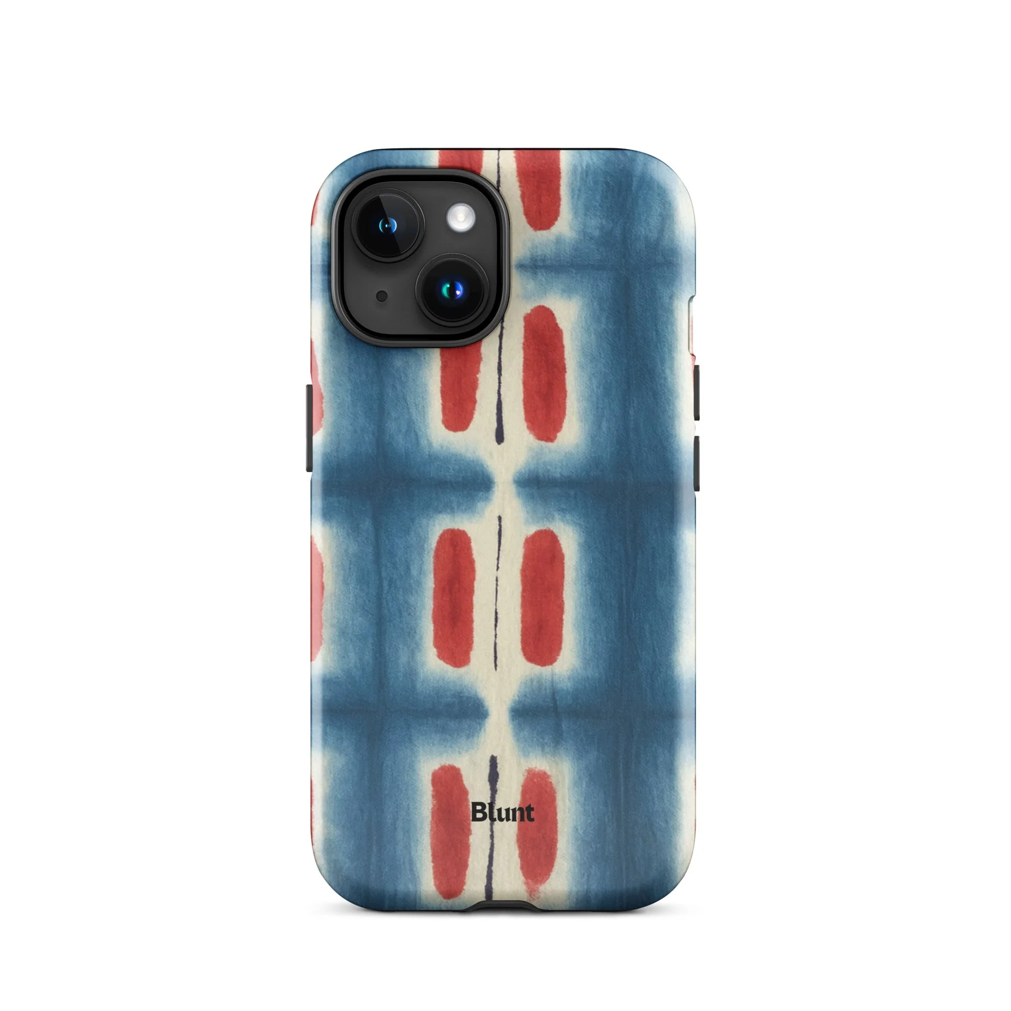 Indigo Blocks iPhone Case - Image 5