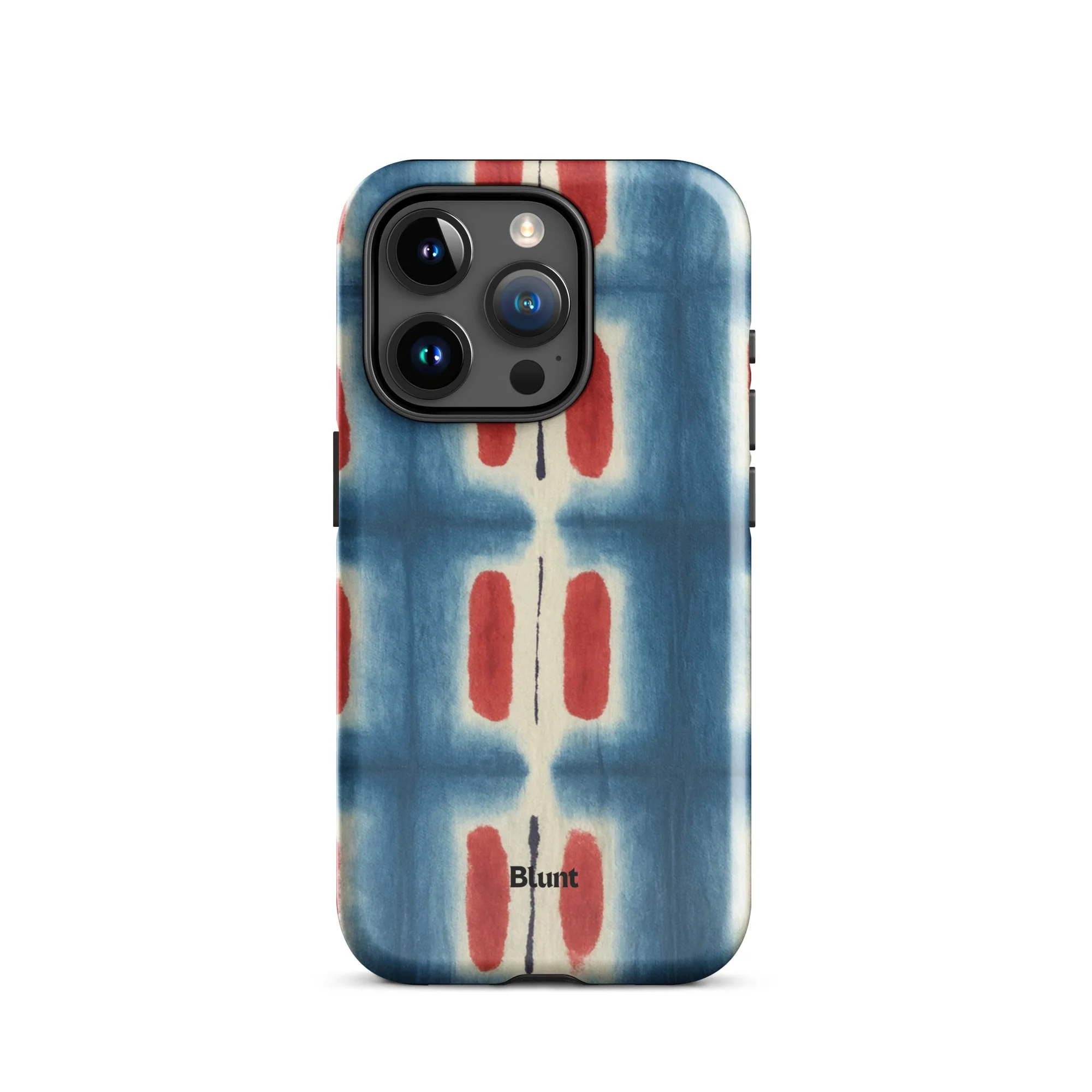 Indigo Blocks iPhone Case - Image 6