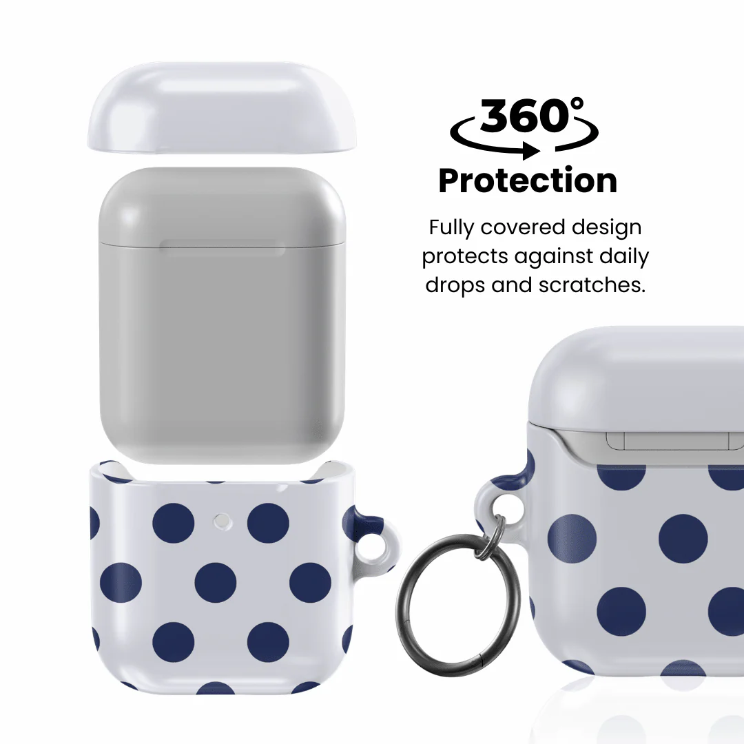Indigo Dot AirPod Case - Image 2