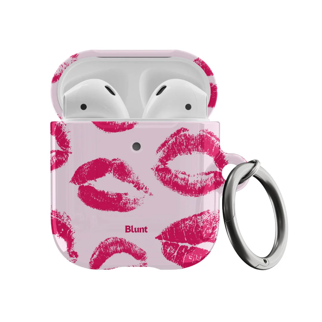 Kiss Me in Pink Airpod Case