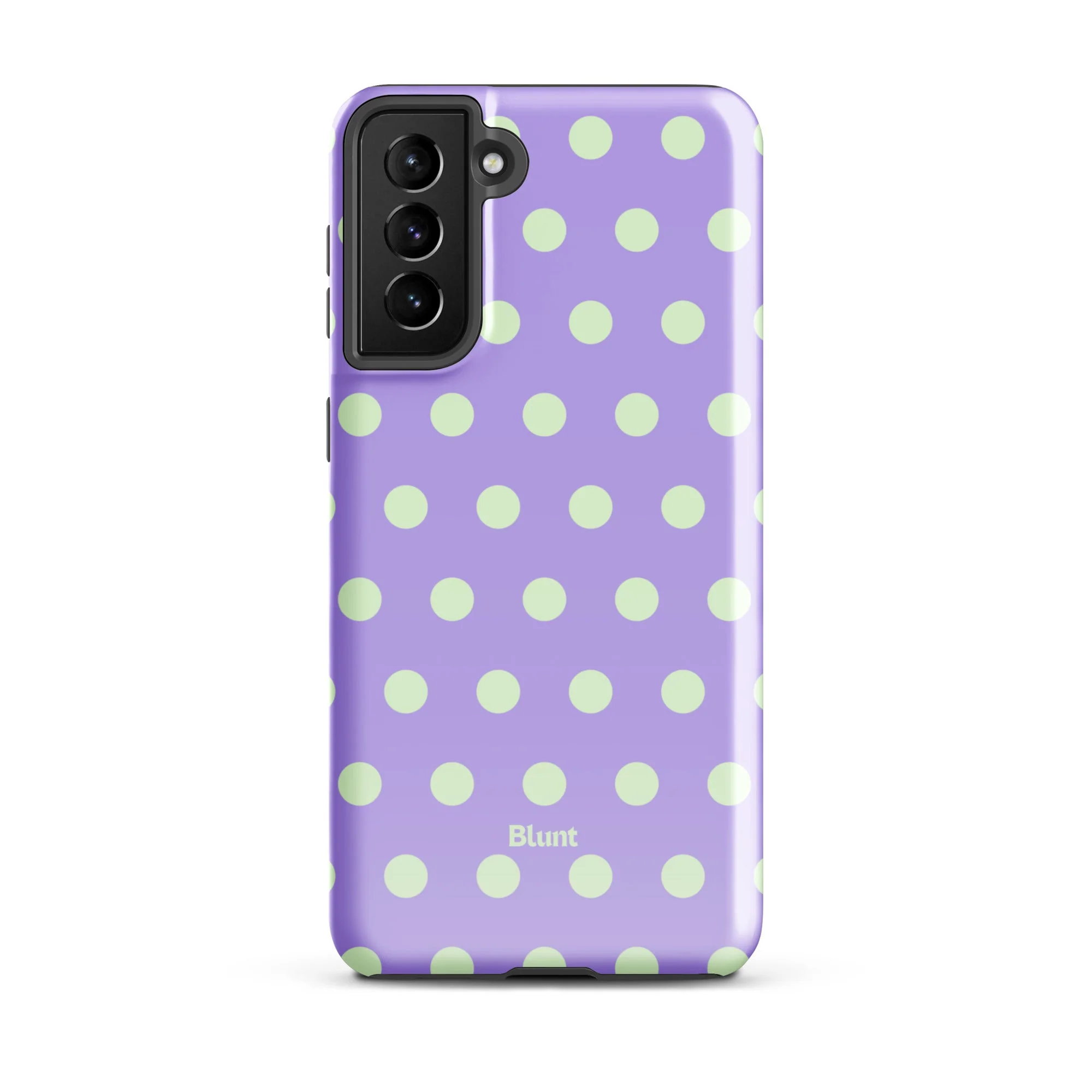 Lavender Mint Polka Samsung Case - Image 14