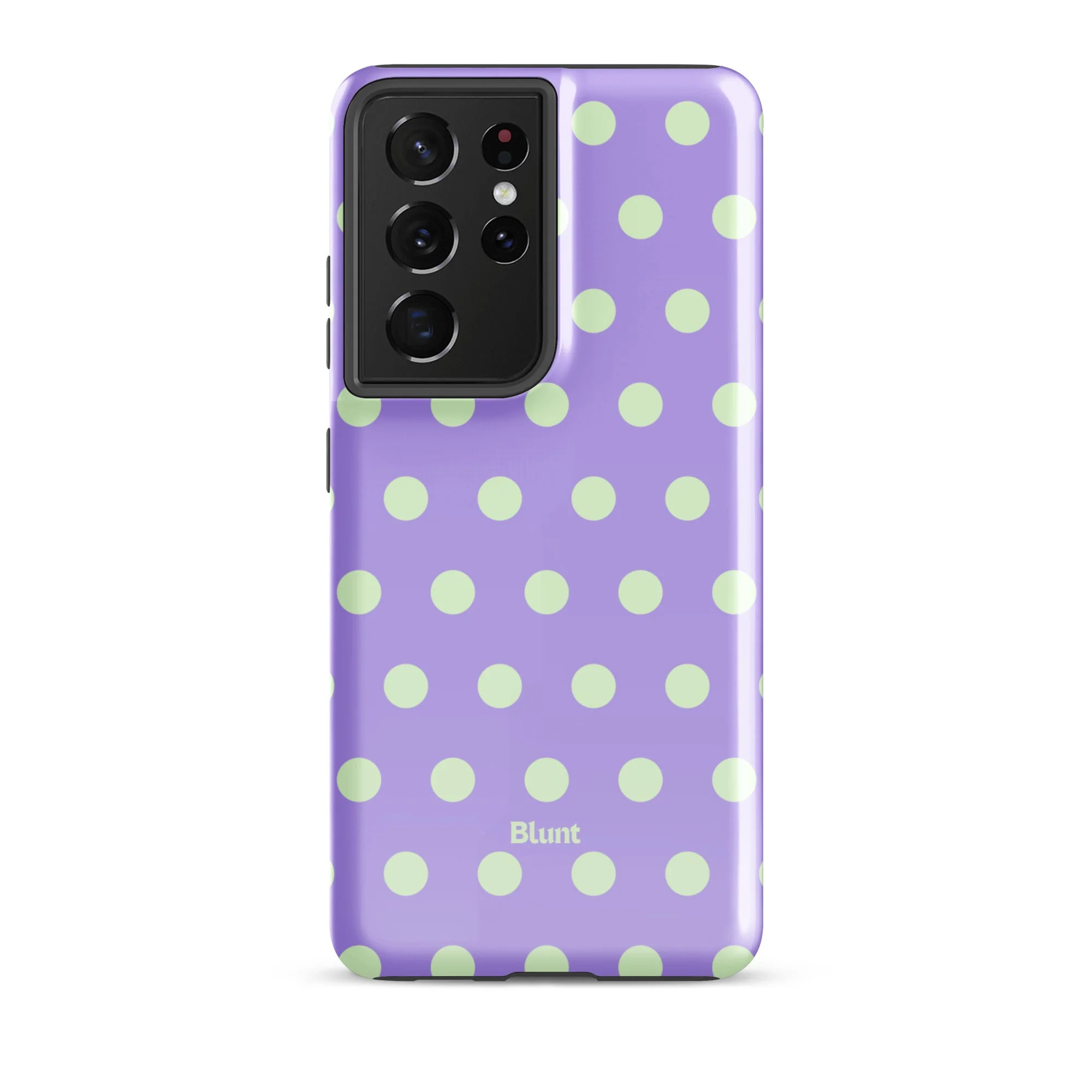 Lavender Mint Polka Samsung Case - Image 15