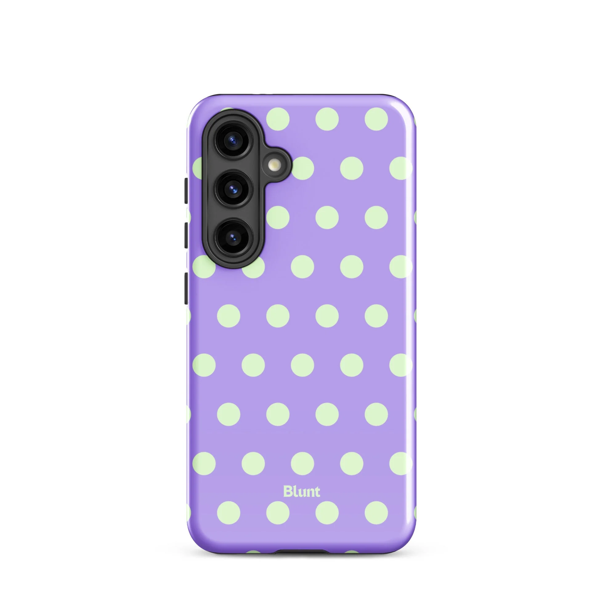 Lavender Mint Polka Samsung Case - Image 4