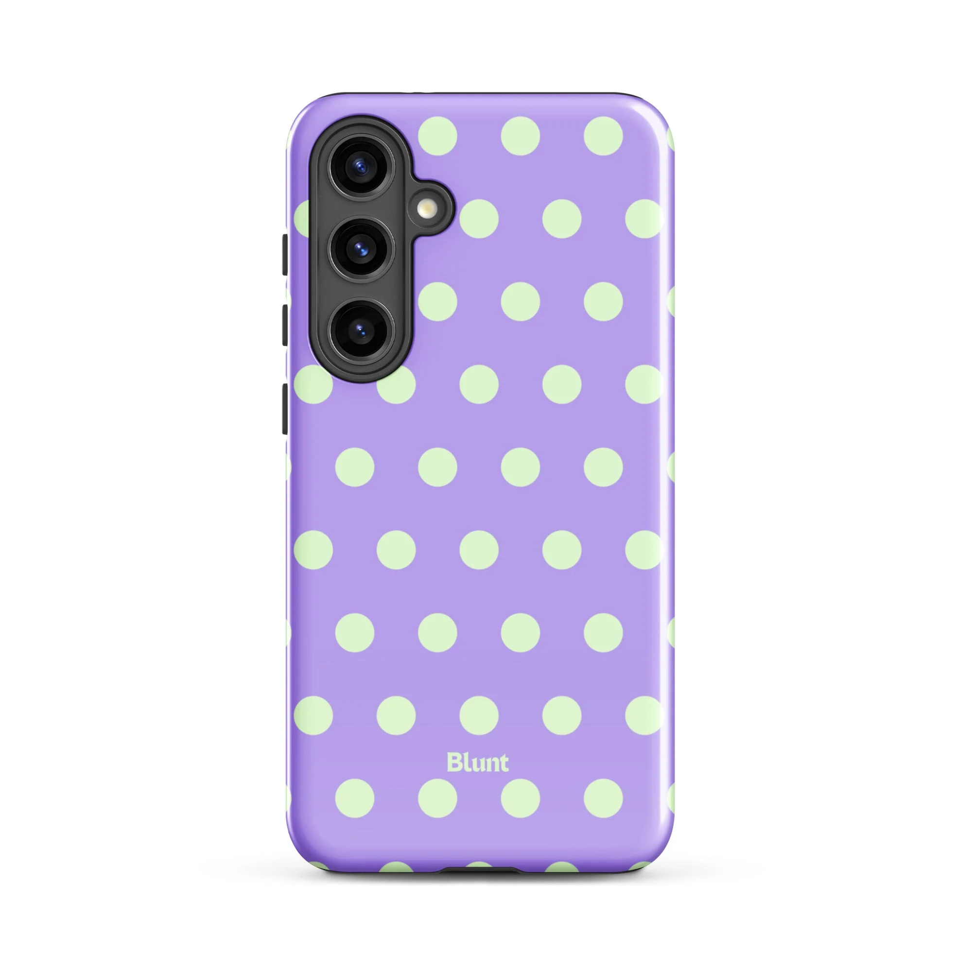Lavender Mint Polka Samsung Case - Image 5