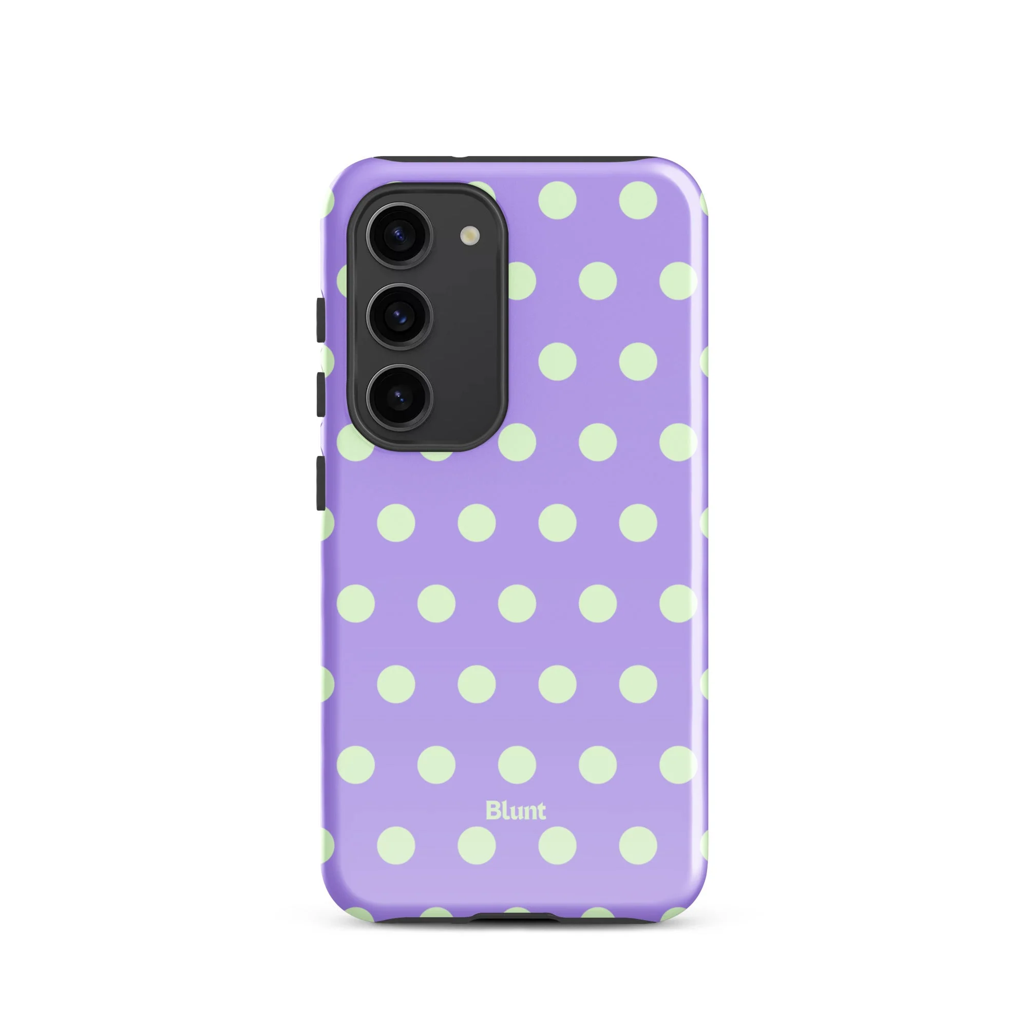 Lavender Mint Polka Samsung Case - Image 7