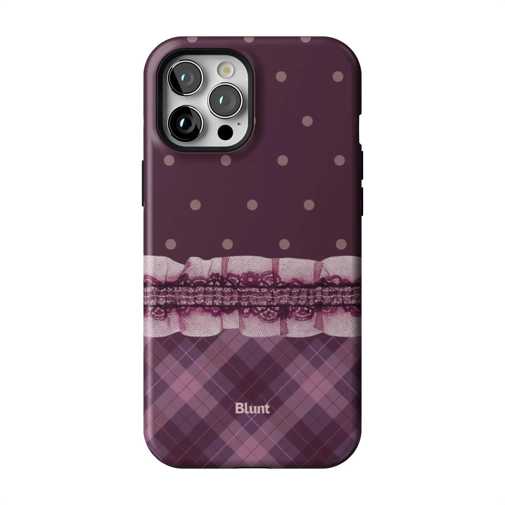 Lilac Lattice iPhone Case - Image 24