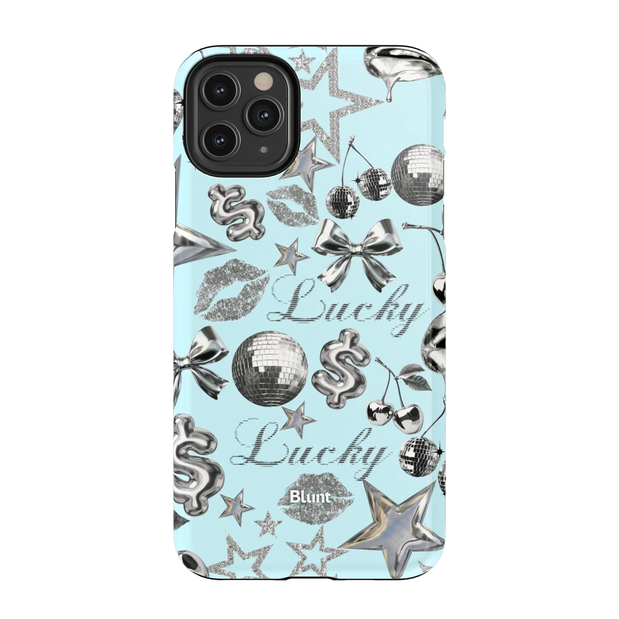 Lucky Baby Blue iPhone Case - Image 27