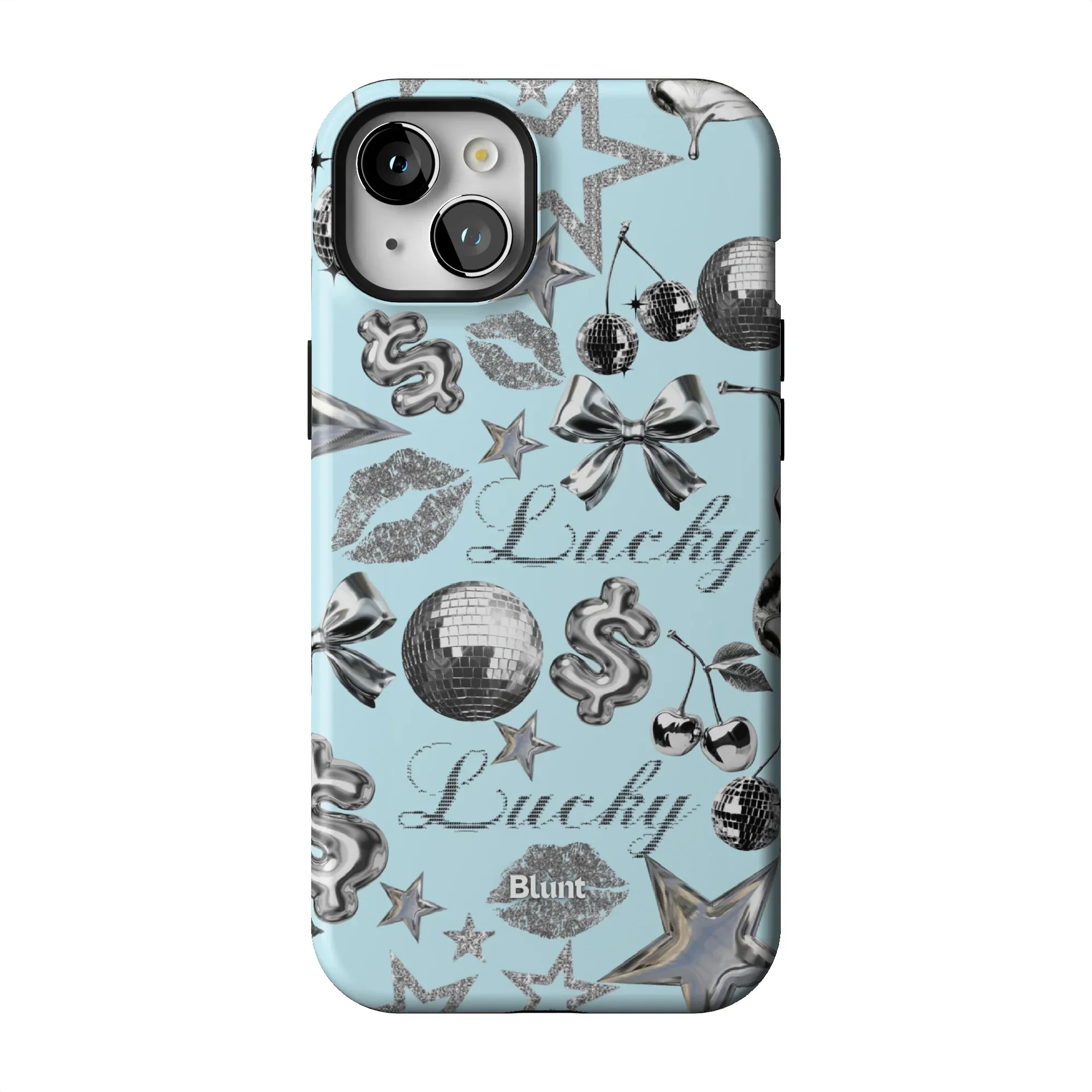 Lucky Baby Blue iPhone Case - Image 43