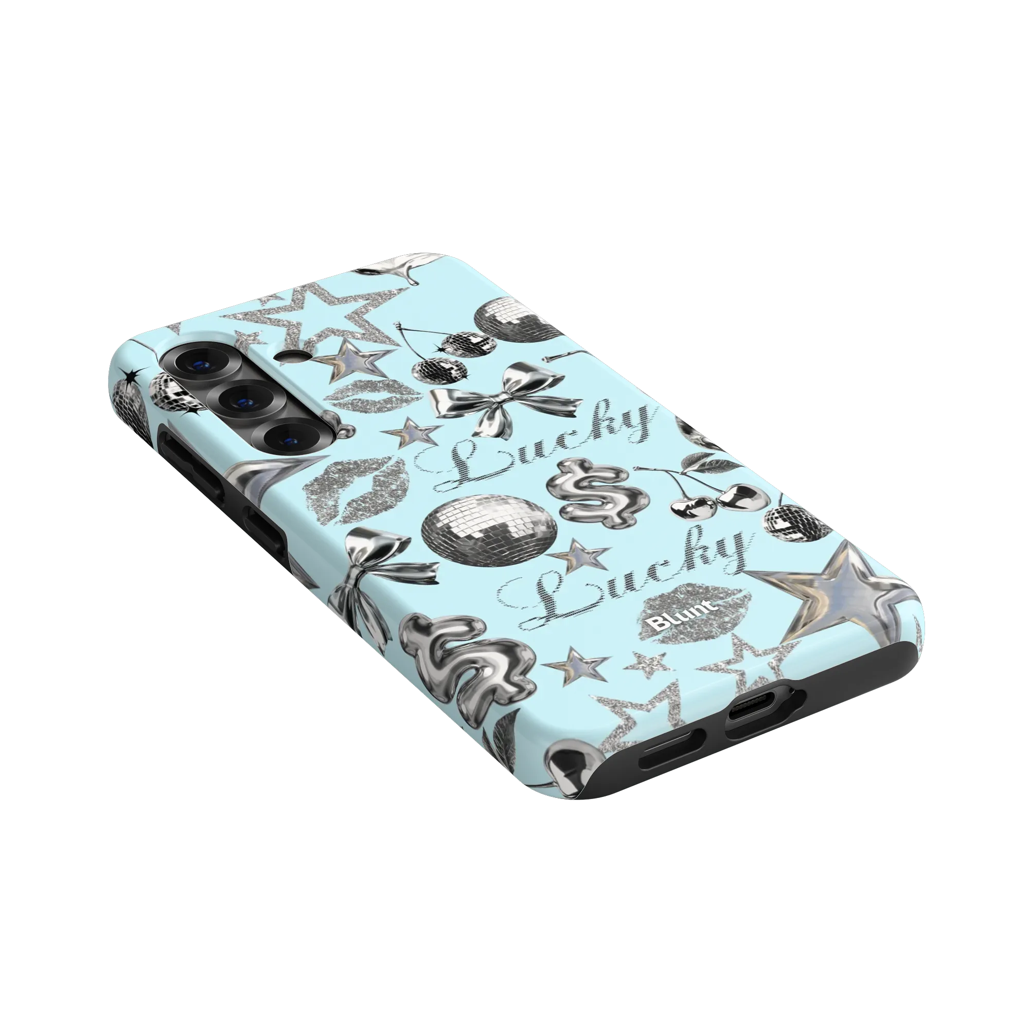 Lucky Baby Blue Samsung Case - Image 13